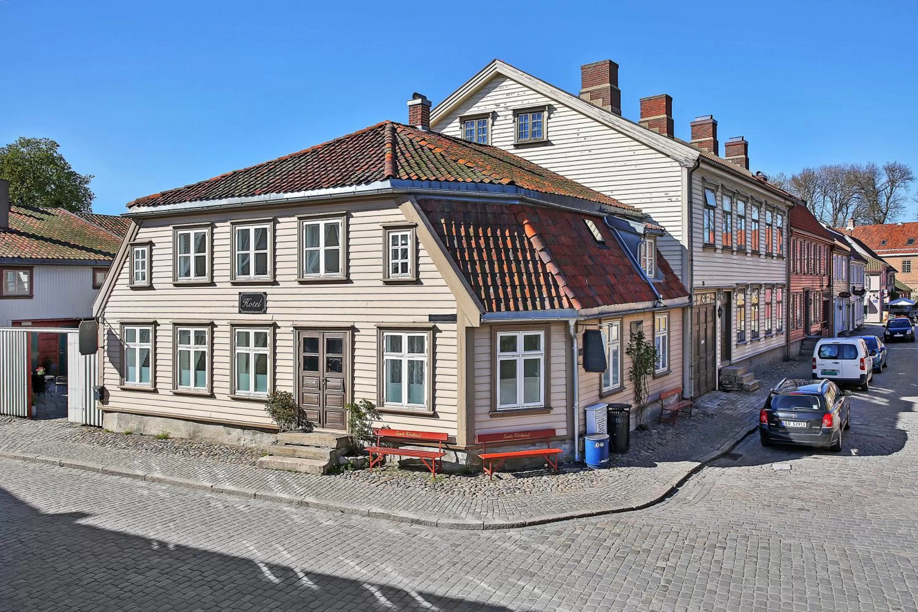 Property building in Gamlebyen Hotell - Fredrikstad