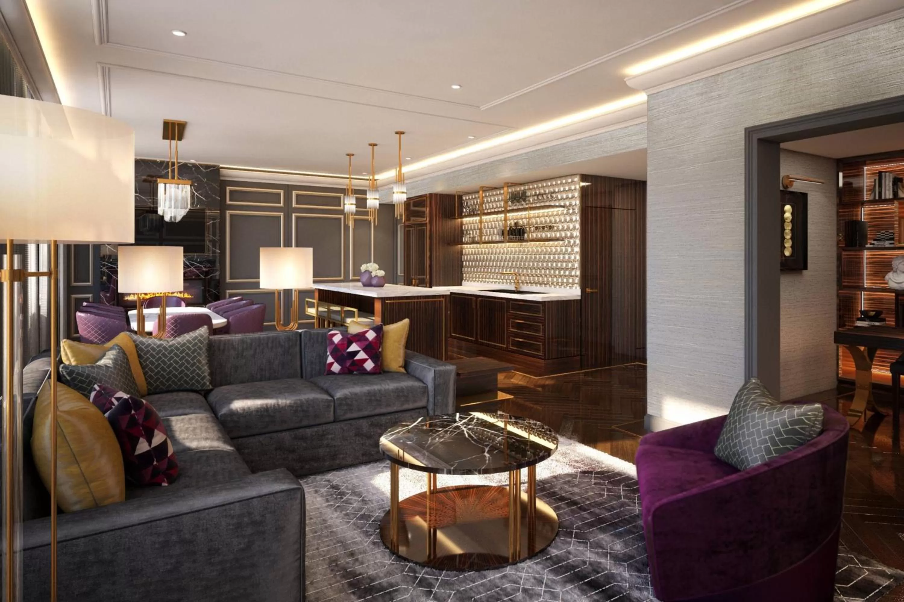 Photo of the whole room in The LaSalle Chicago, Autograph Collection