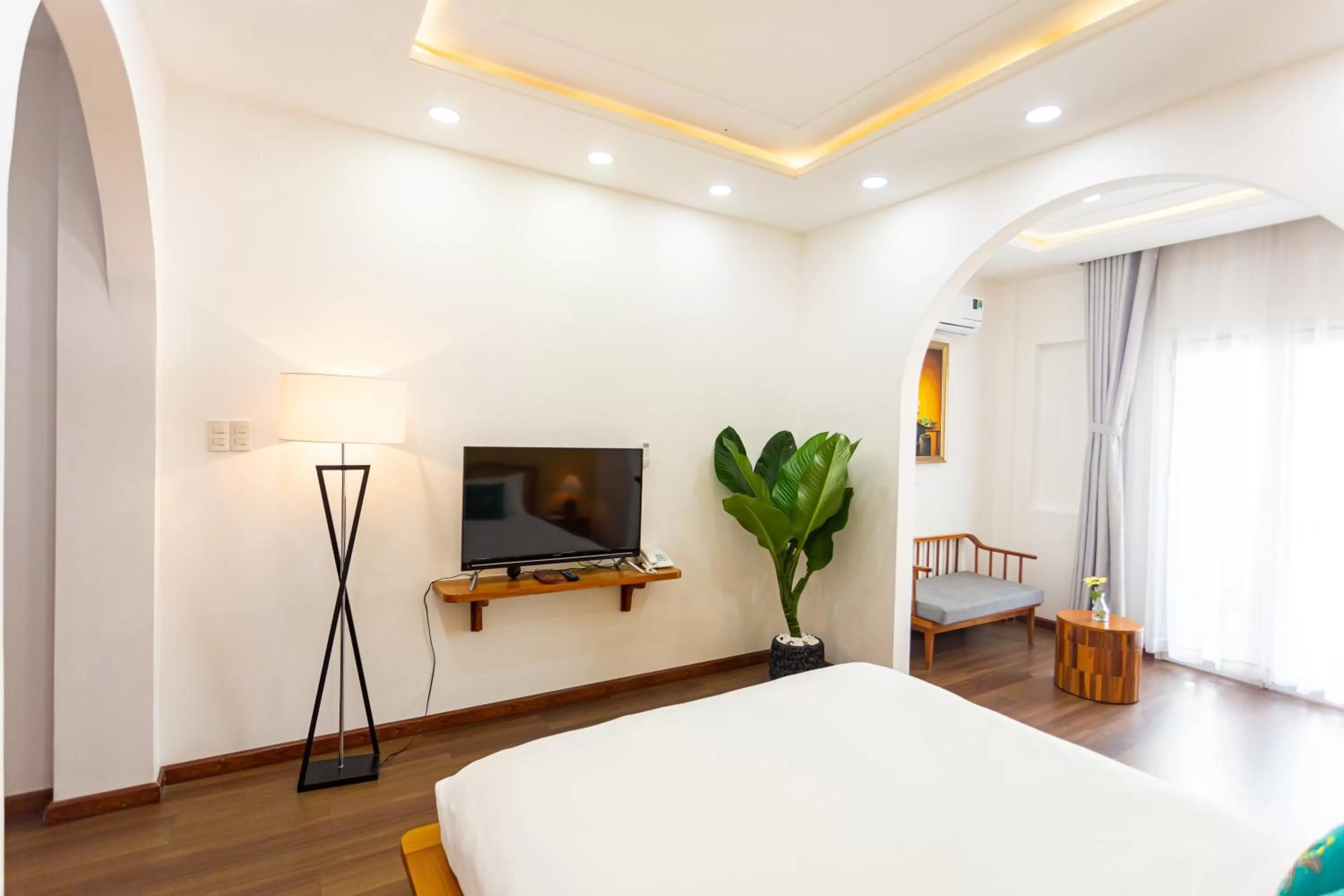 TV and multimedia, Bed in Chez Mimosa Local - Free Laundry