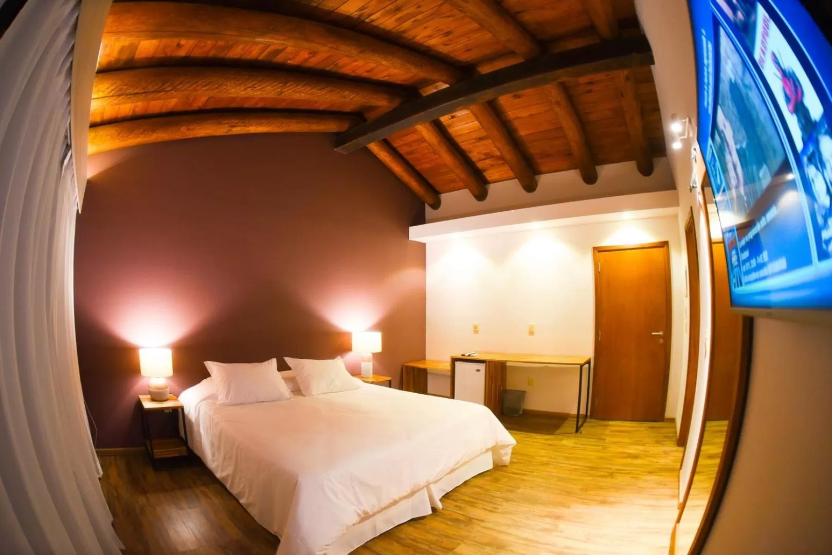 Bedroom, Bed in Hostería La Bordona