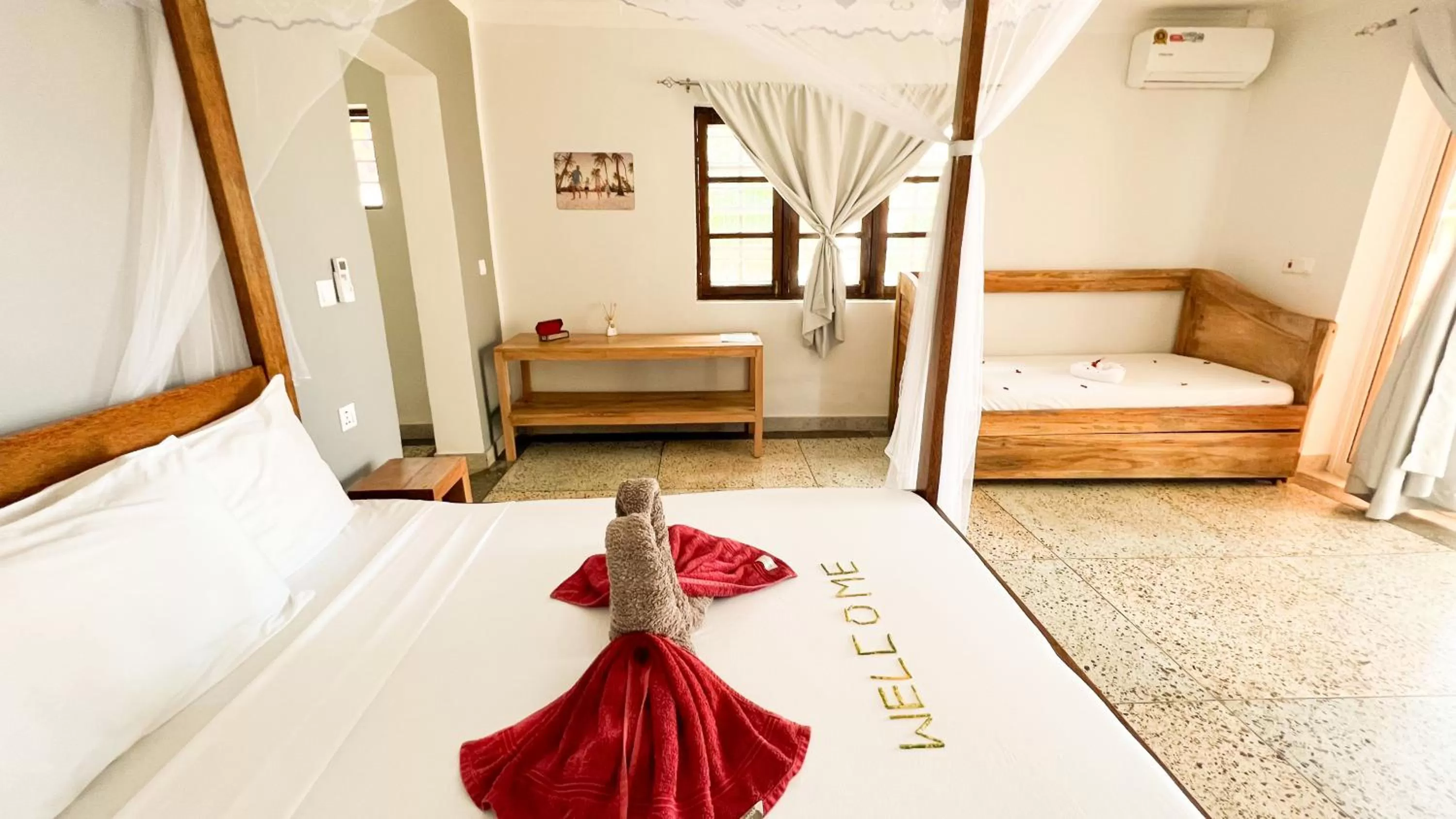 Bed in Seashore Villa