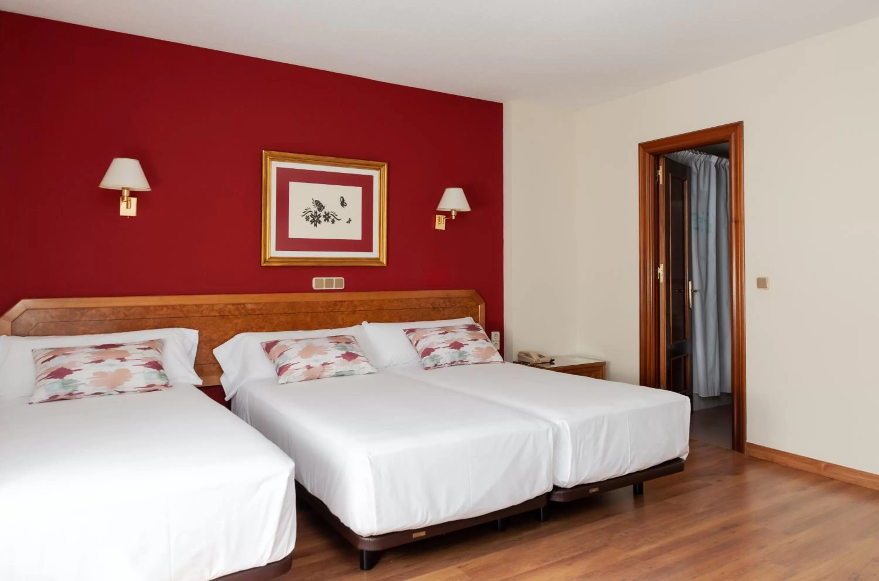 Bed in Hotel Don Carmelo