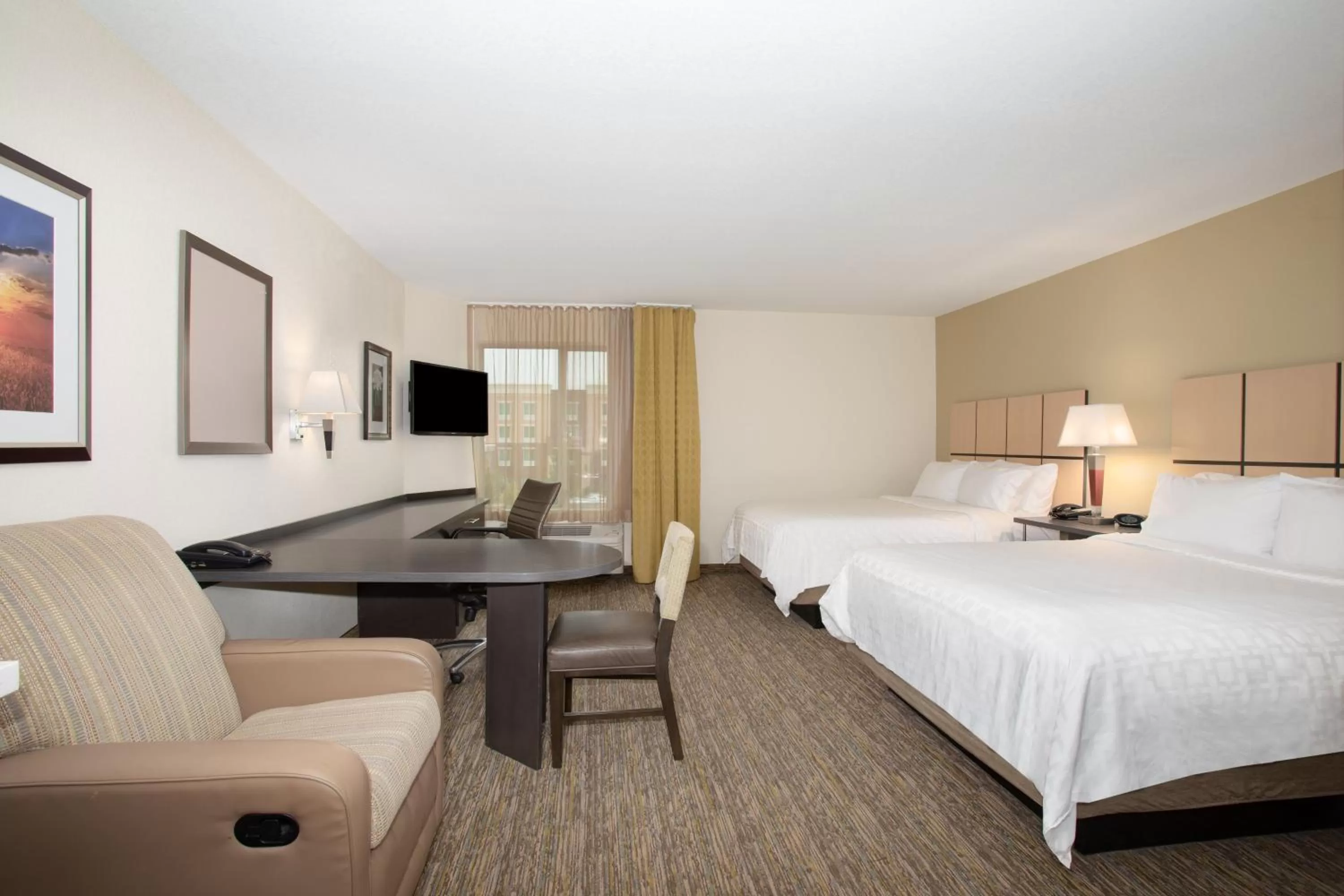 Photo of the whole room, Bed in Candlewood Suites Manhattan by IHG