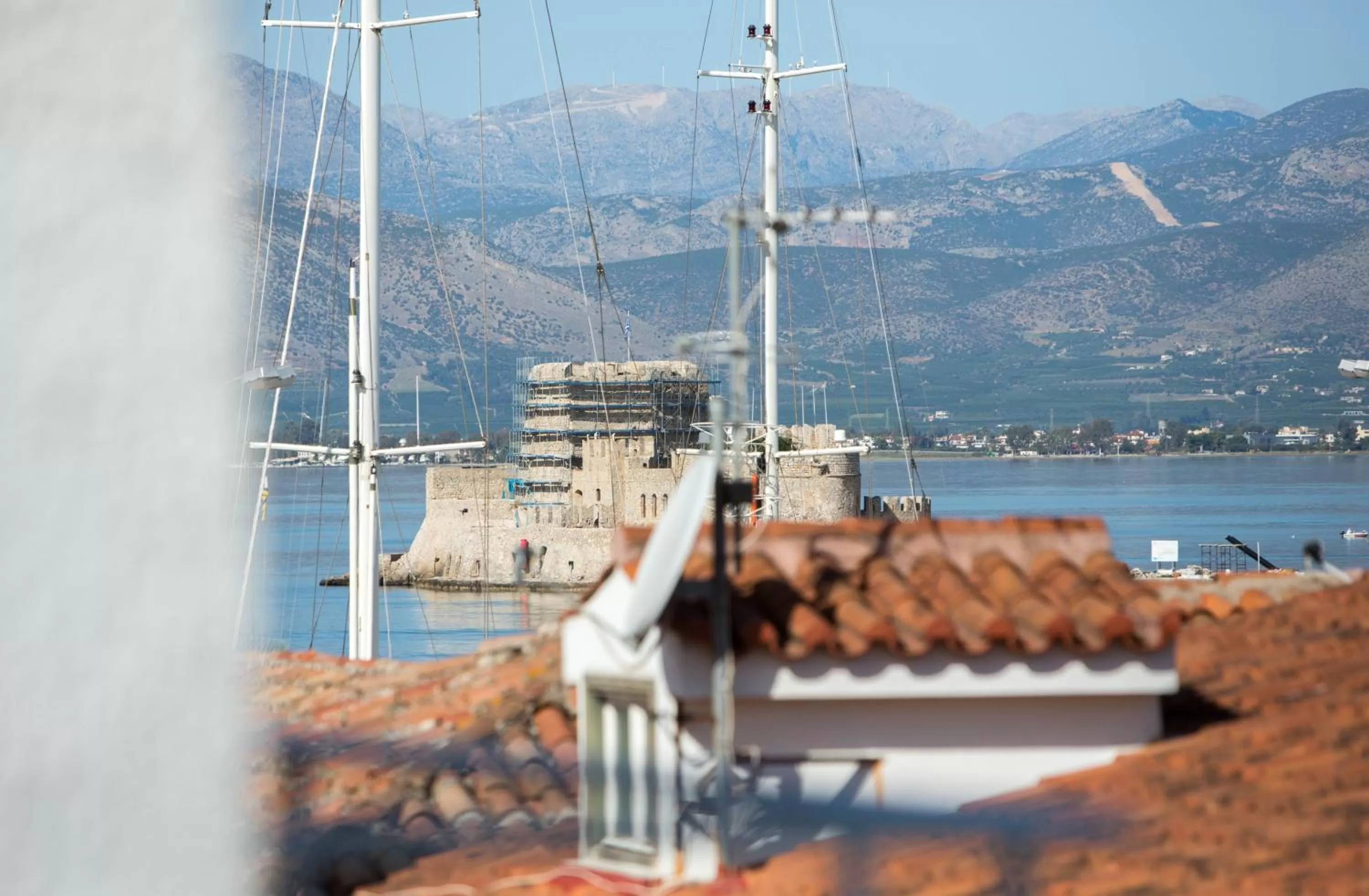 View (from property/room) in Amymone and Adiandi