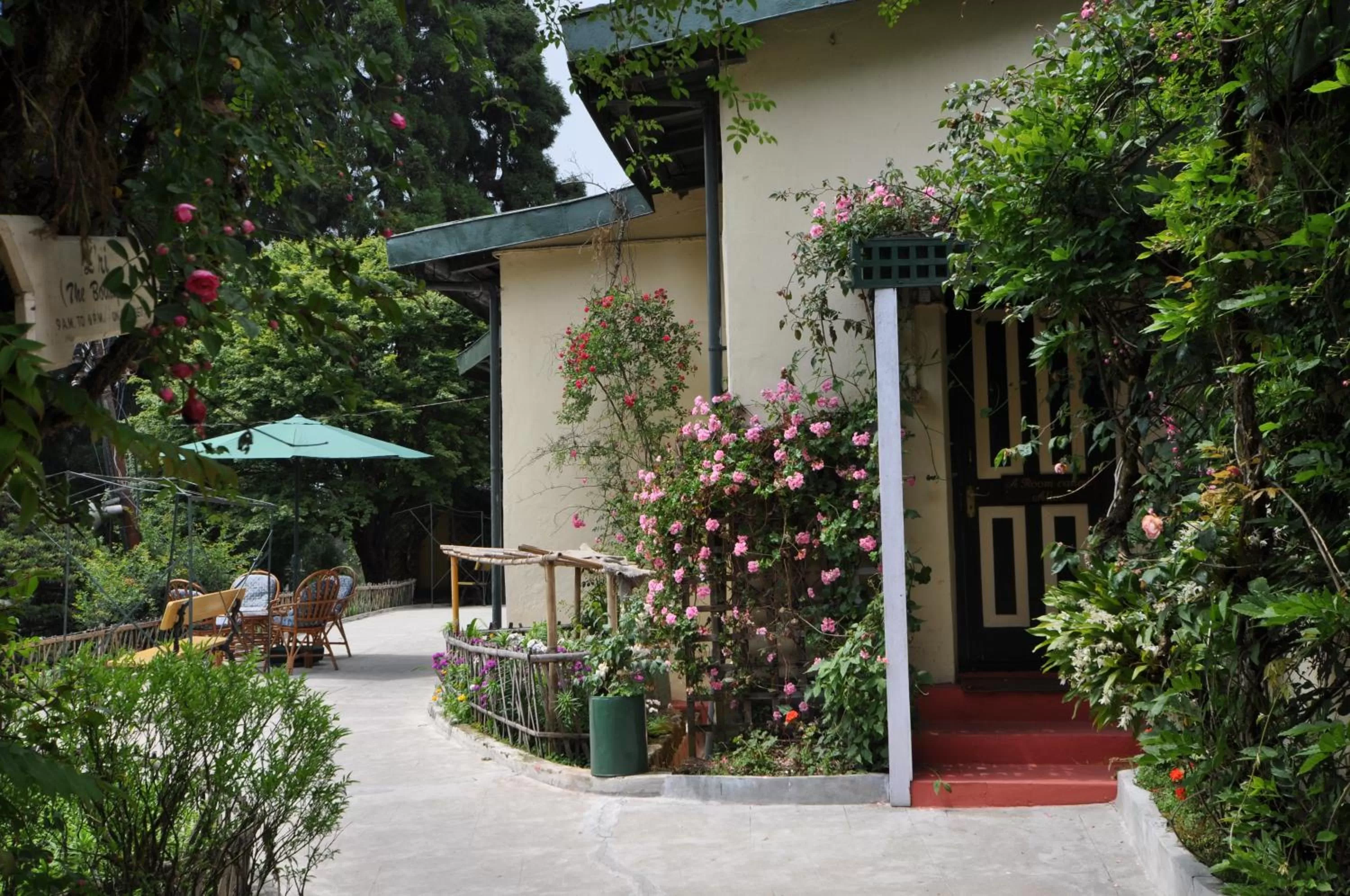 Facade/entrance in Windamere Hotel - A Colonial Heritage