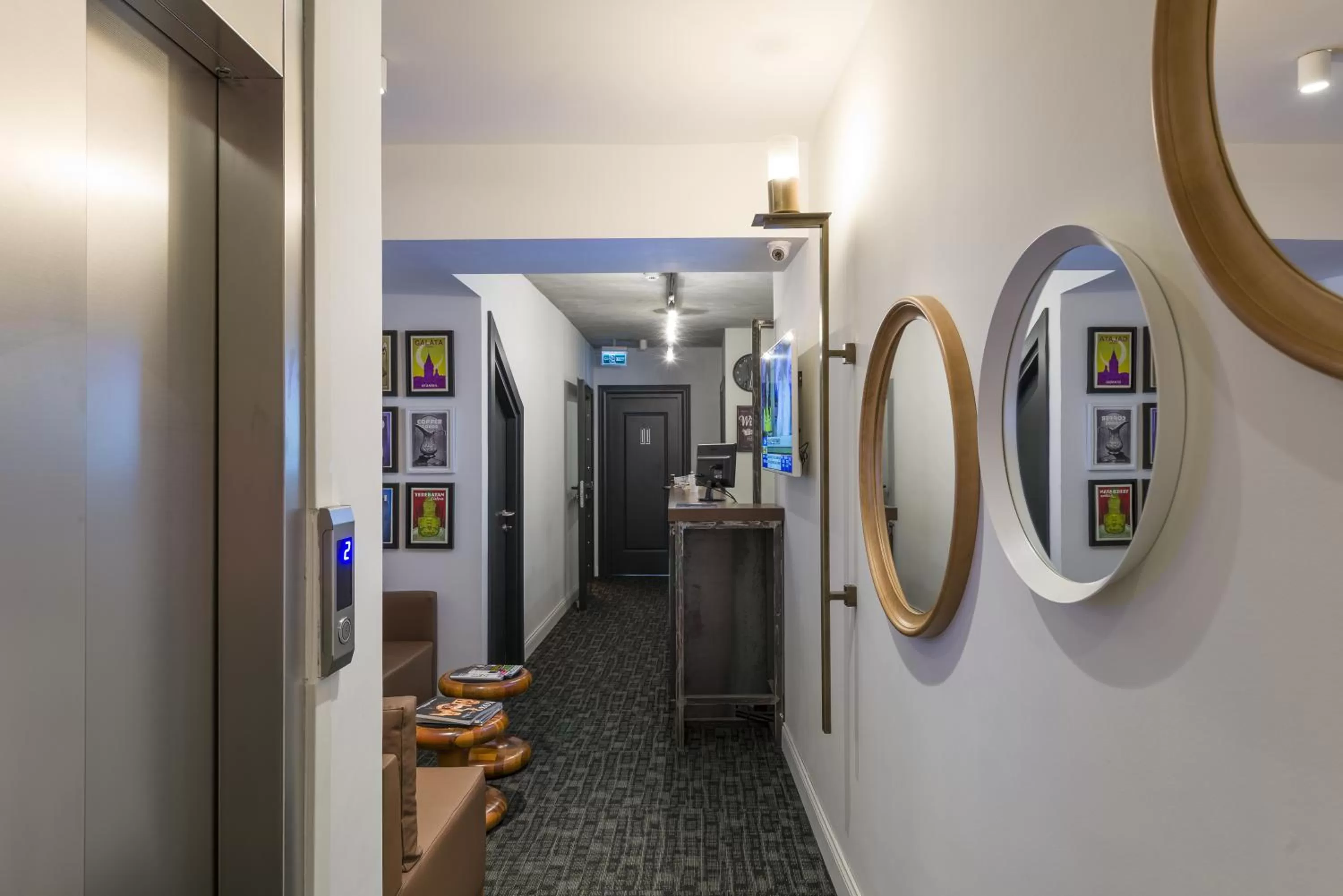 Lobby or reception in Fitas Oda Beyoğlu