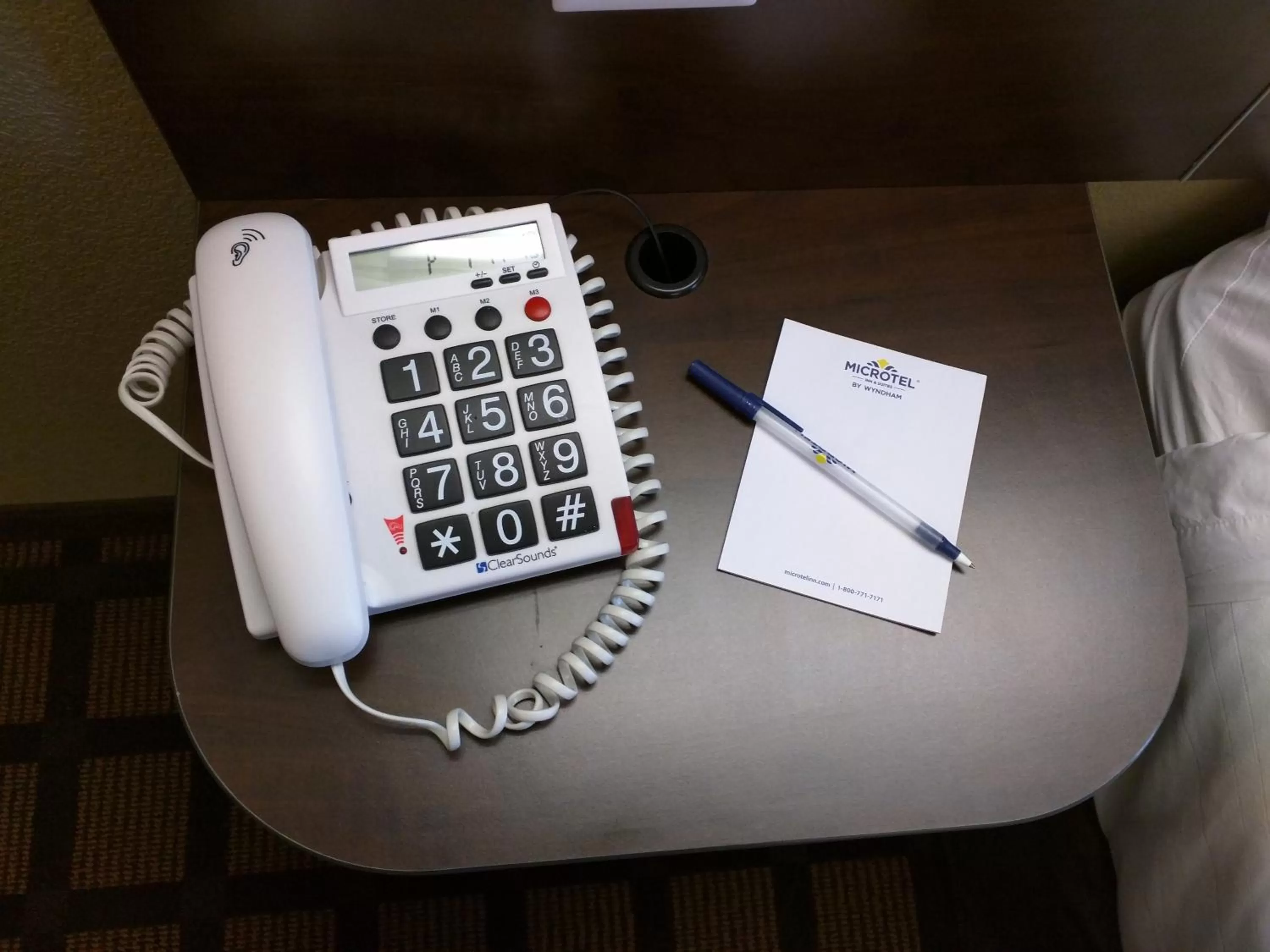 Decorative detail in Microtel Inn & Suites by Wyndham Minot