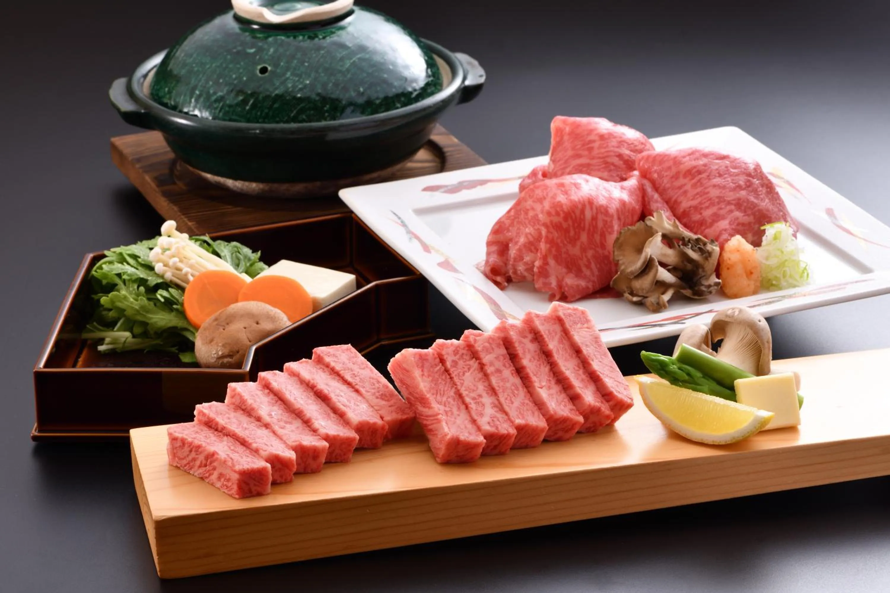 Dinner in Ogoto Onsen Yunoyado Komolebi