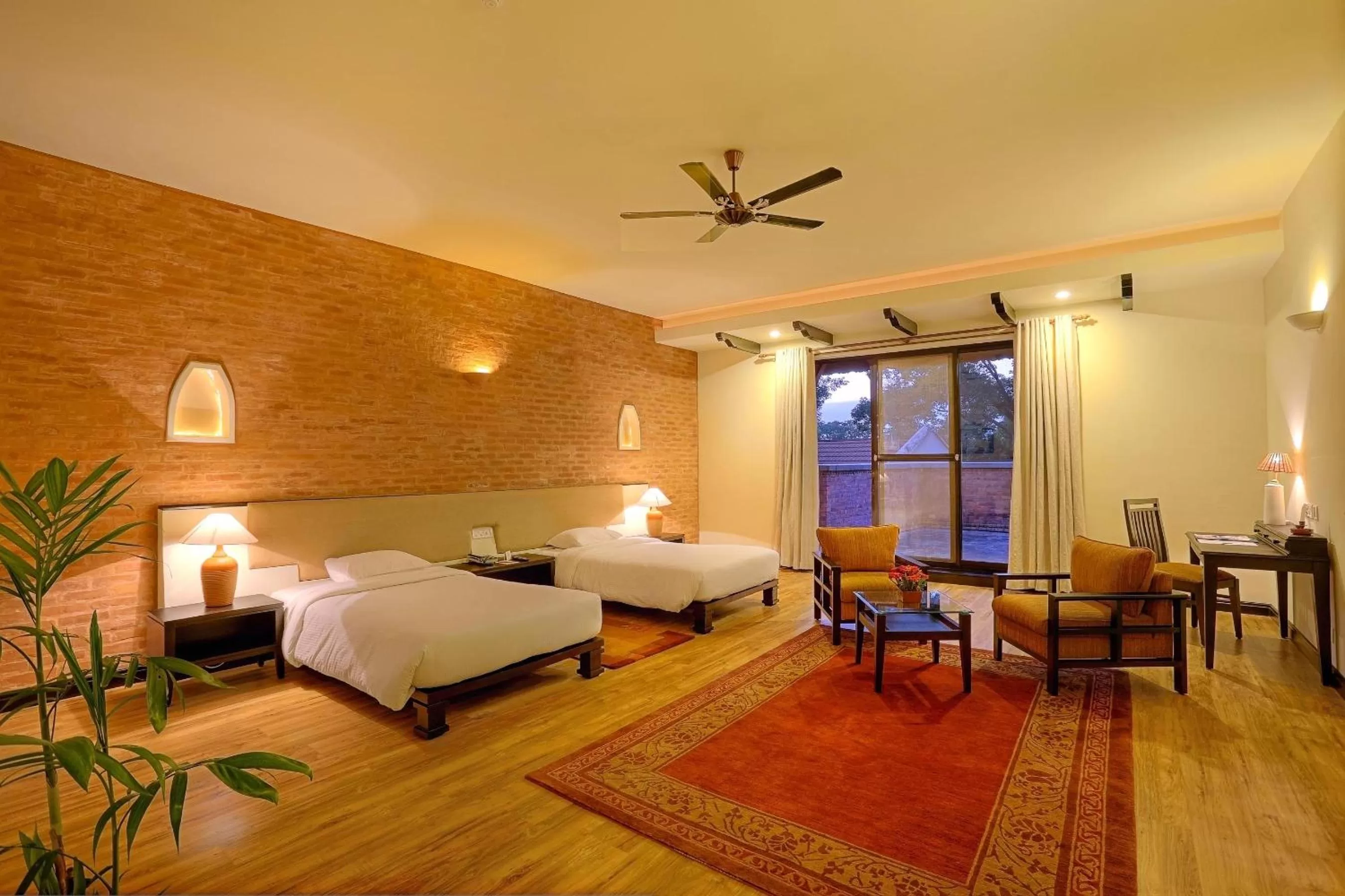 Coffee/tea facilities, Bed in Gokarna Forest Resort Kathmandu