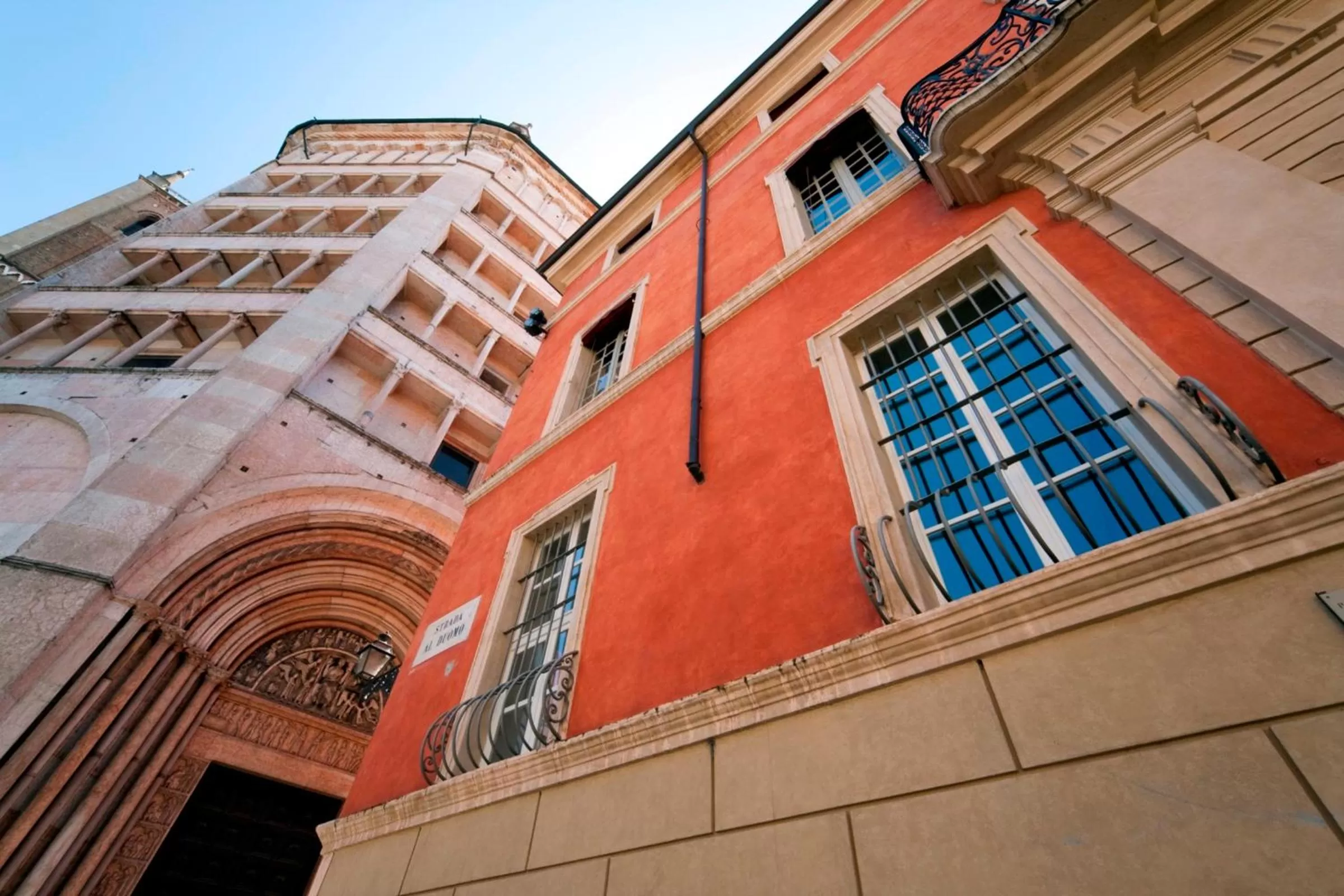 Facade/entrance in Palazzo Dalla Rosa Prati
