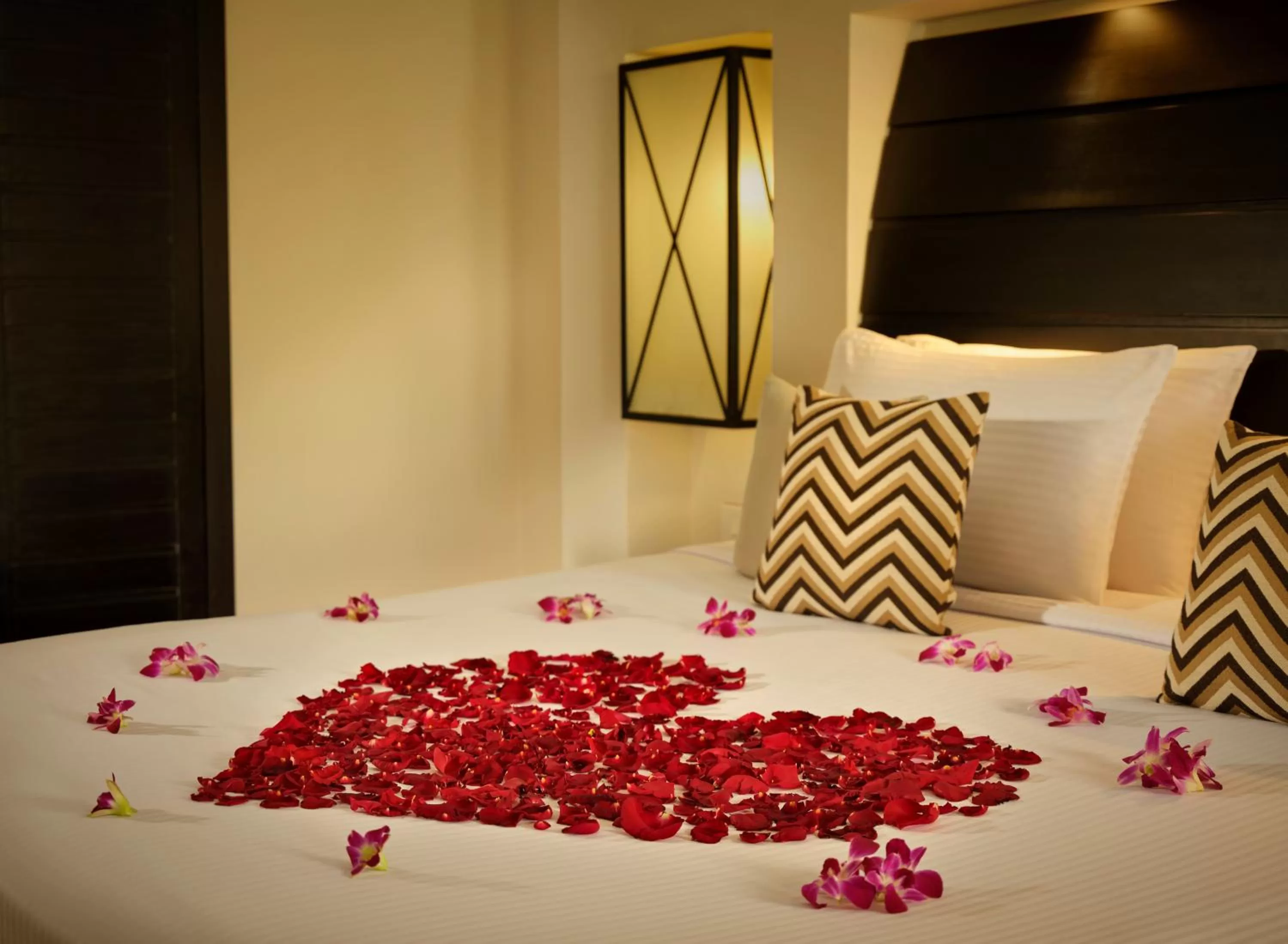 Bed in Coral Sea Holiday Resort & Aqua Park