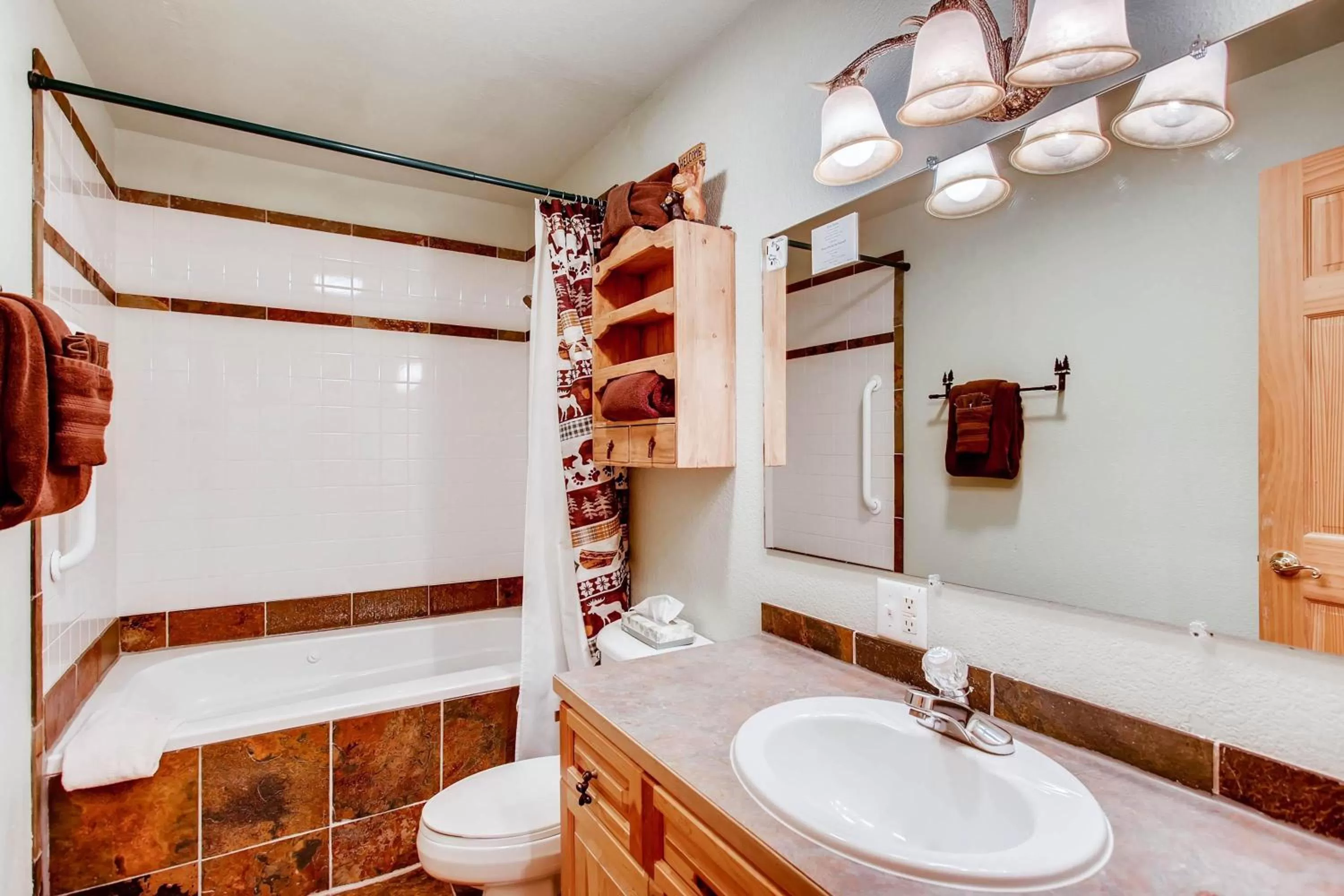 Bathroom in Estes Park Condos
