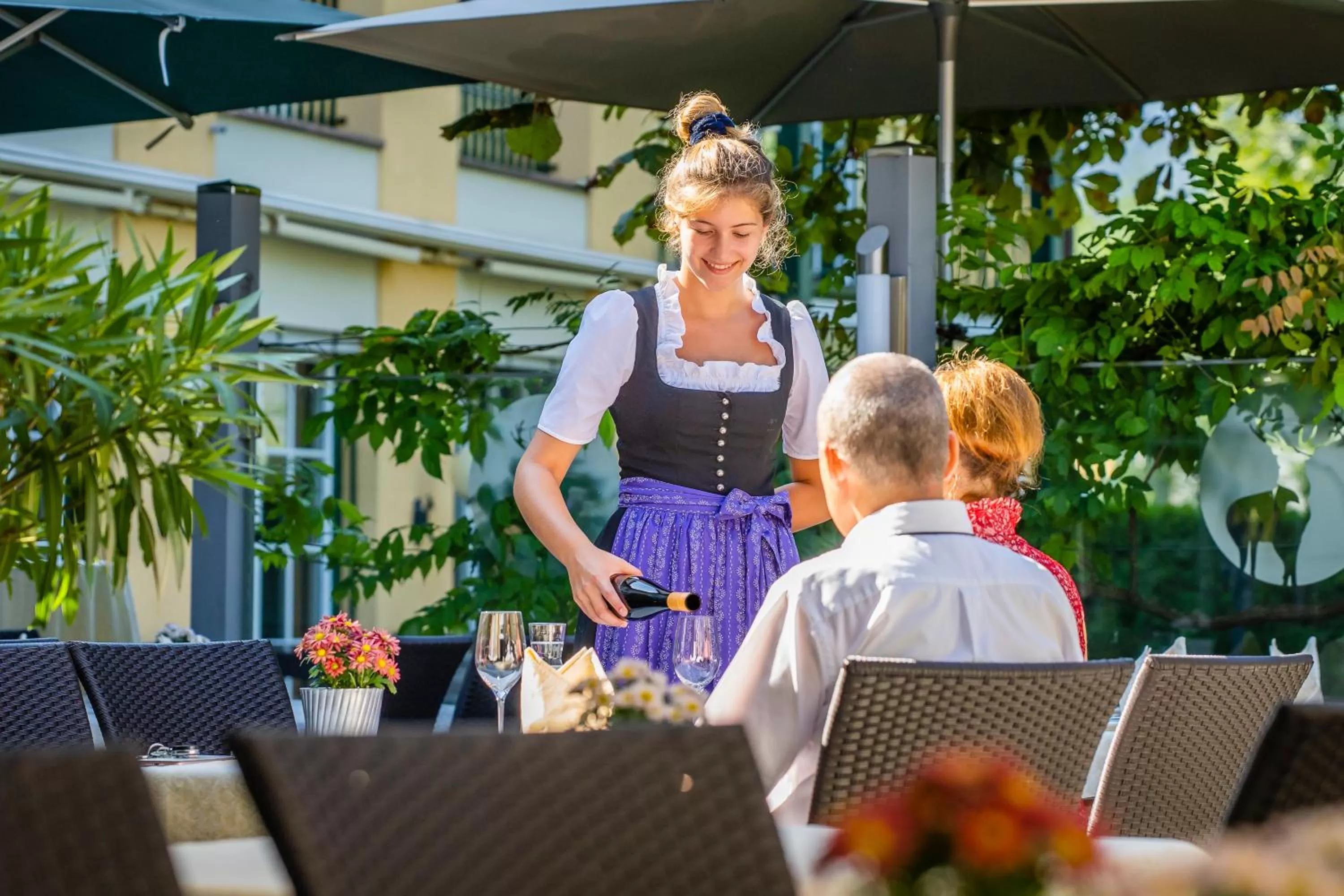 Restaurant/places to eat in Hotel Hubertushof