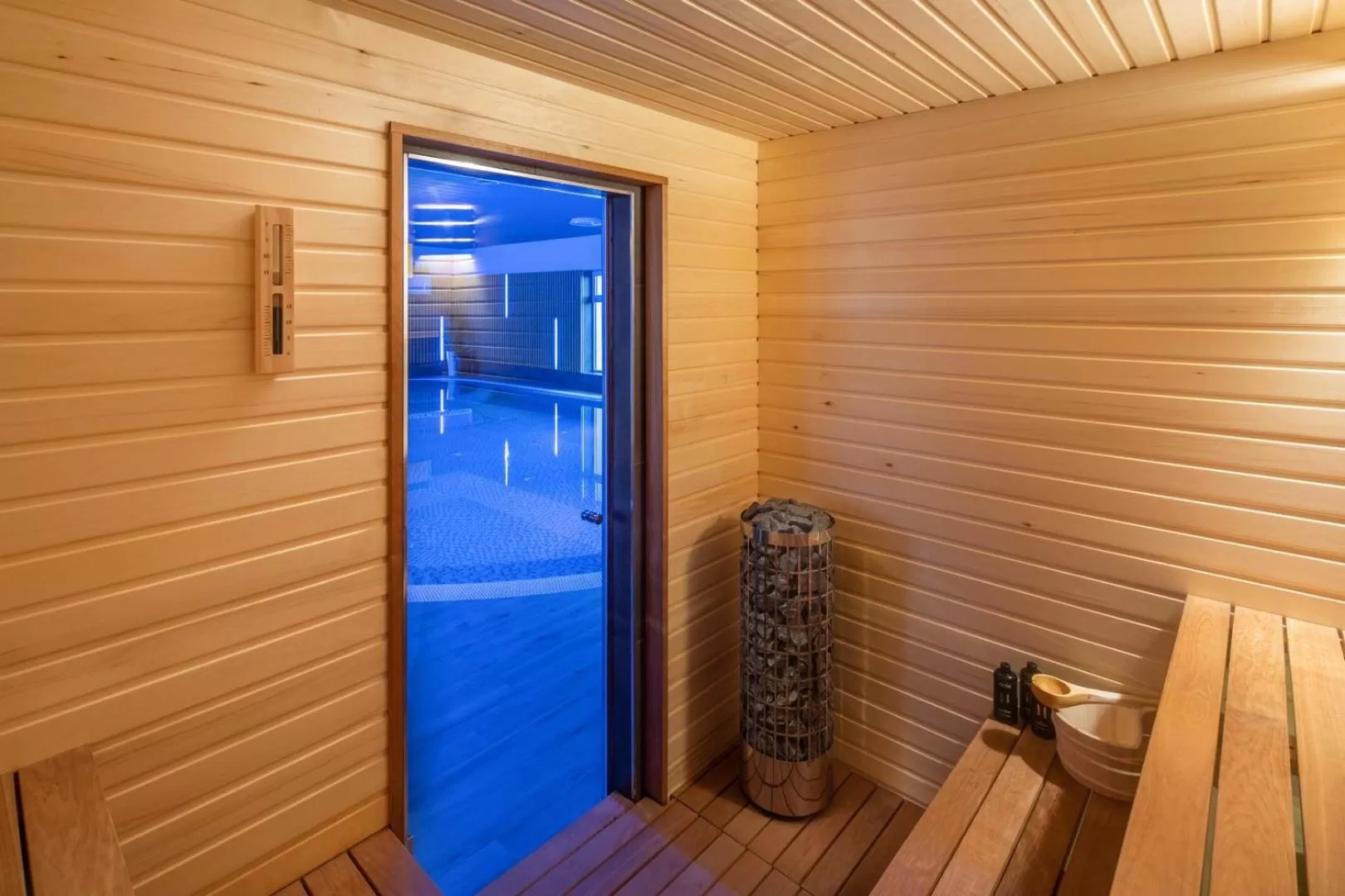 Sauna in Sziget Hotel