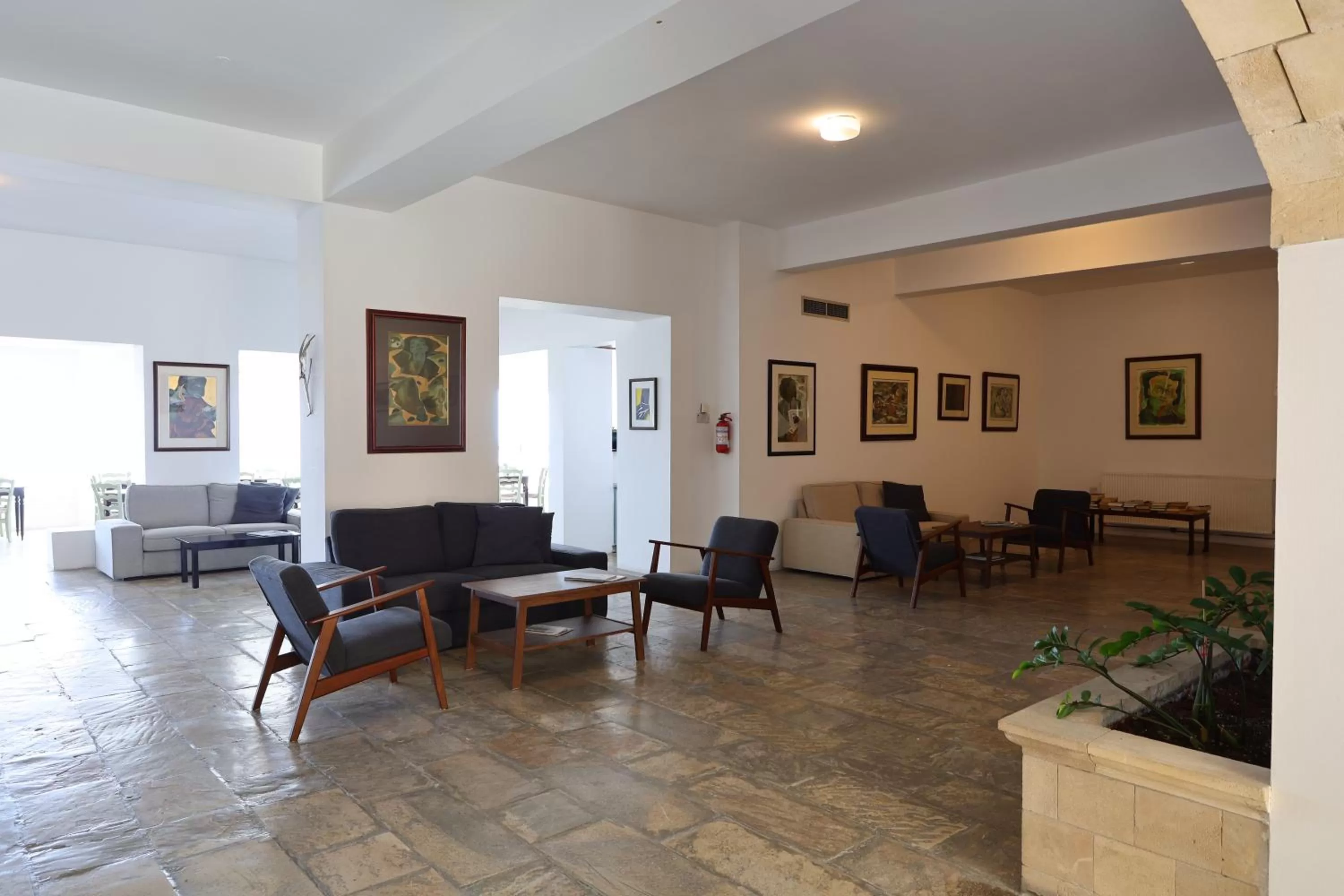 Lobby or reception in Axiothea Hotel