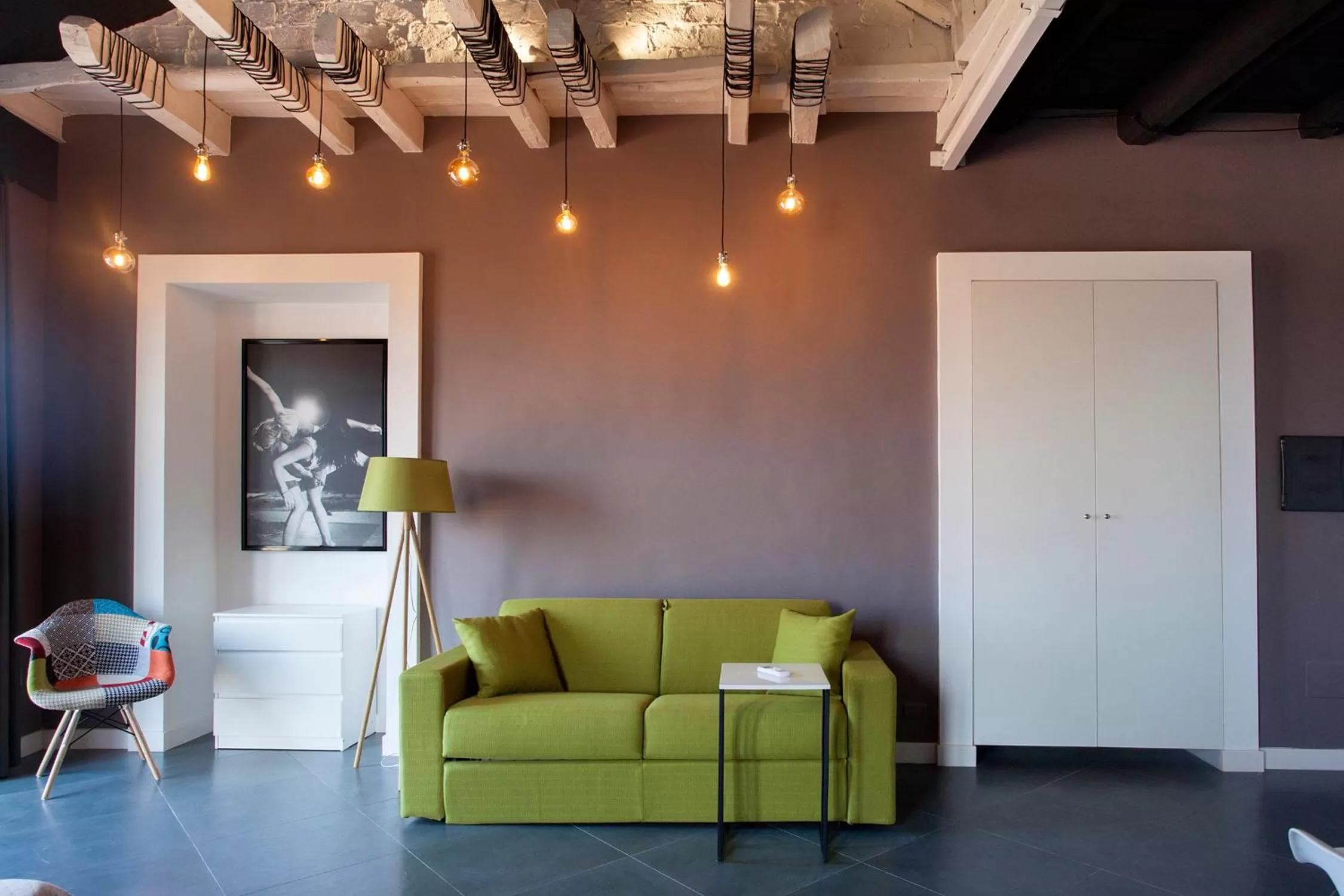 Living room in Residenza Nausicaa - 50 meters from the beach