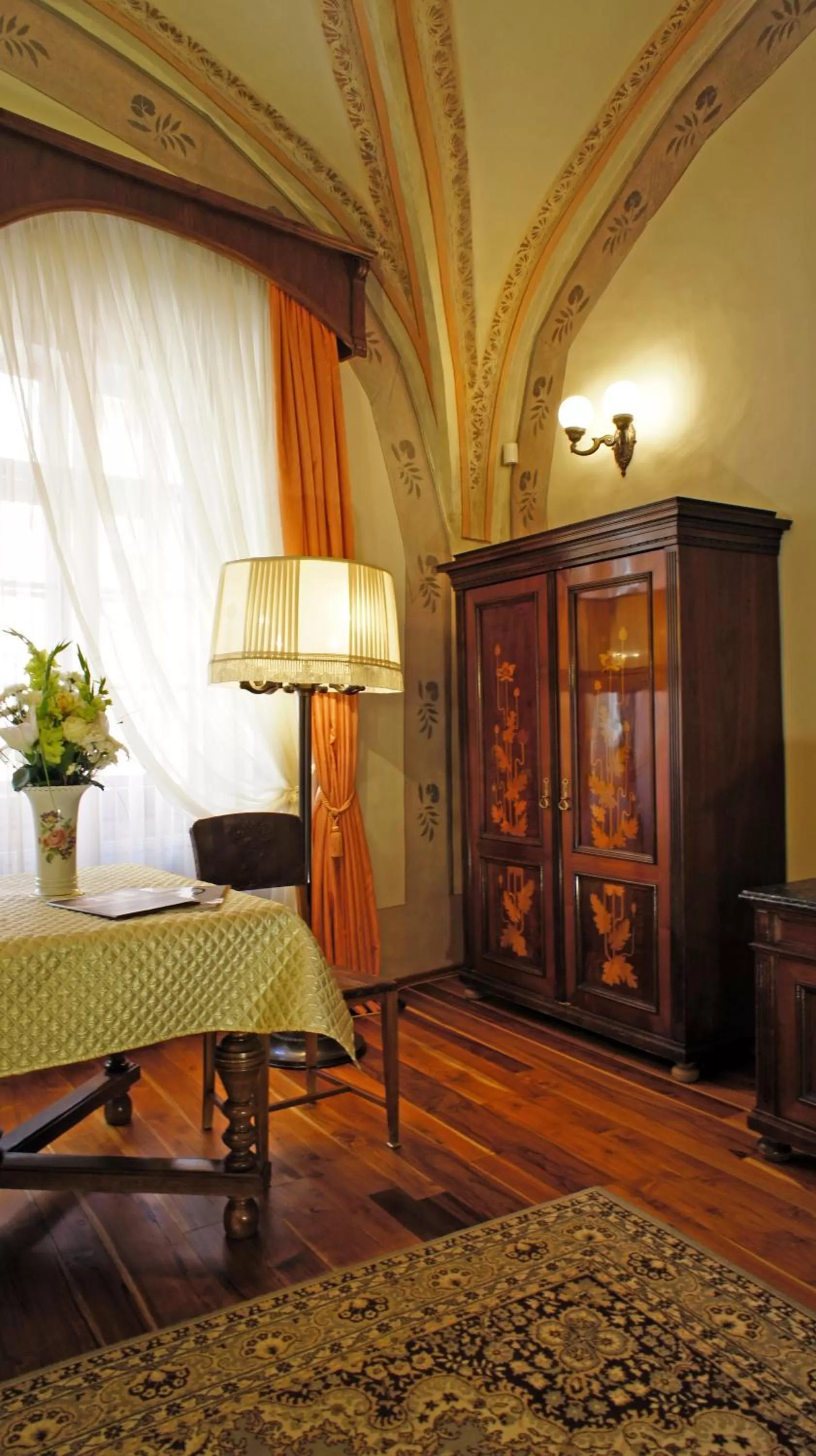 Decorative detail in Grand Hotel Praha