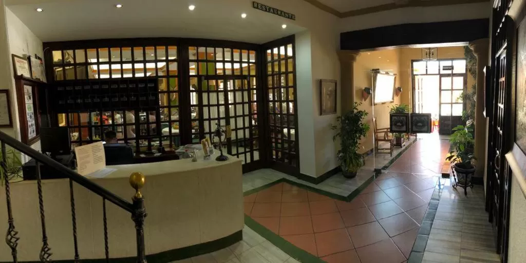 Lobby or reception in Hotel La Yedra