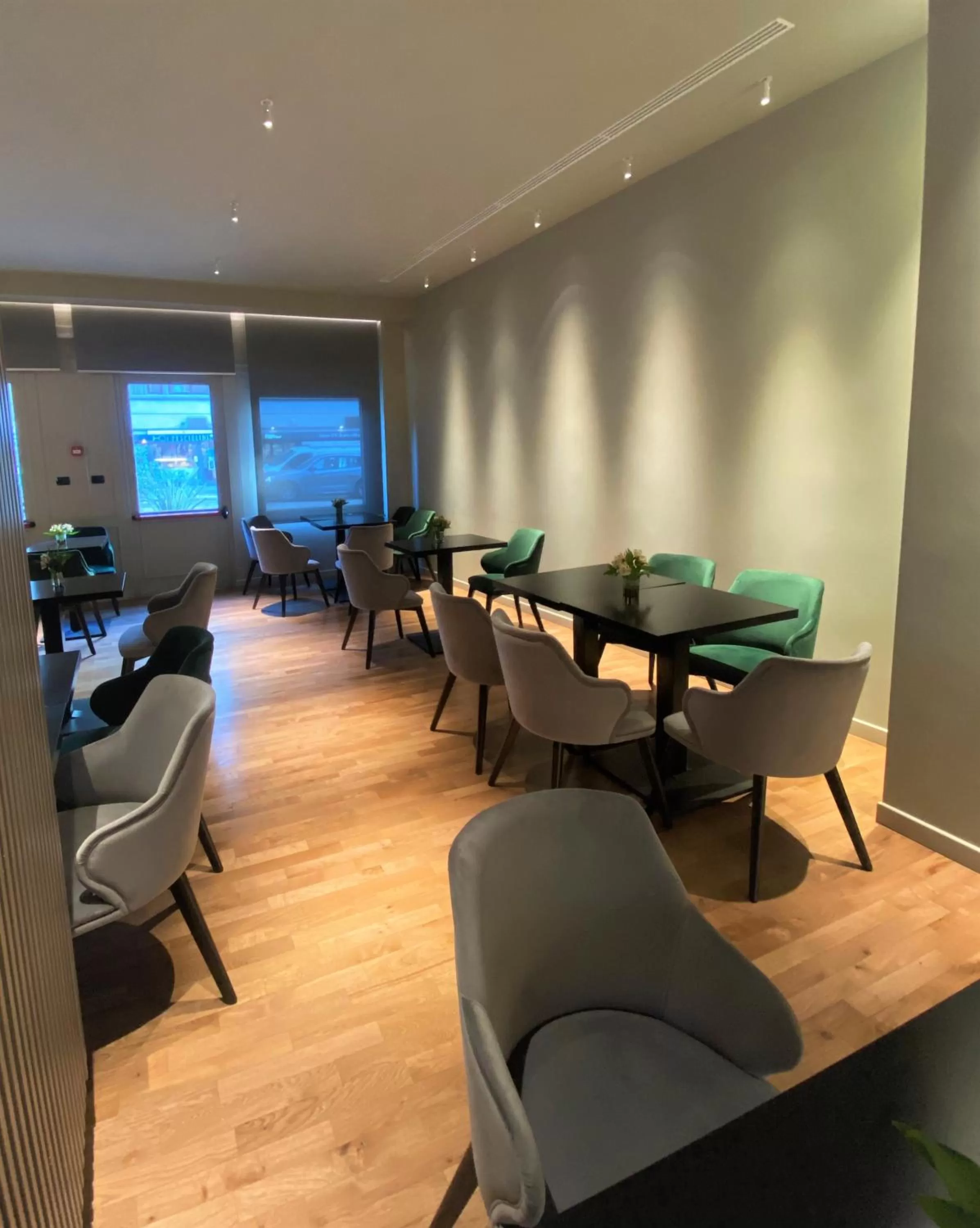 Lounge or bar in Palazzo Porta Romana Hotel