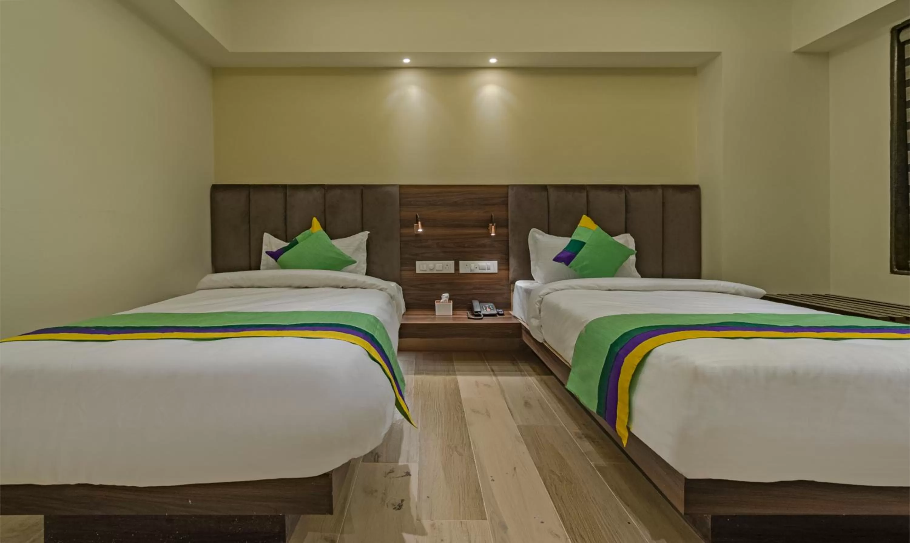 Bed in Treebo Pink City Grand