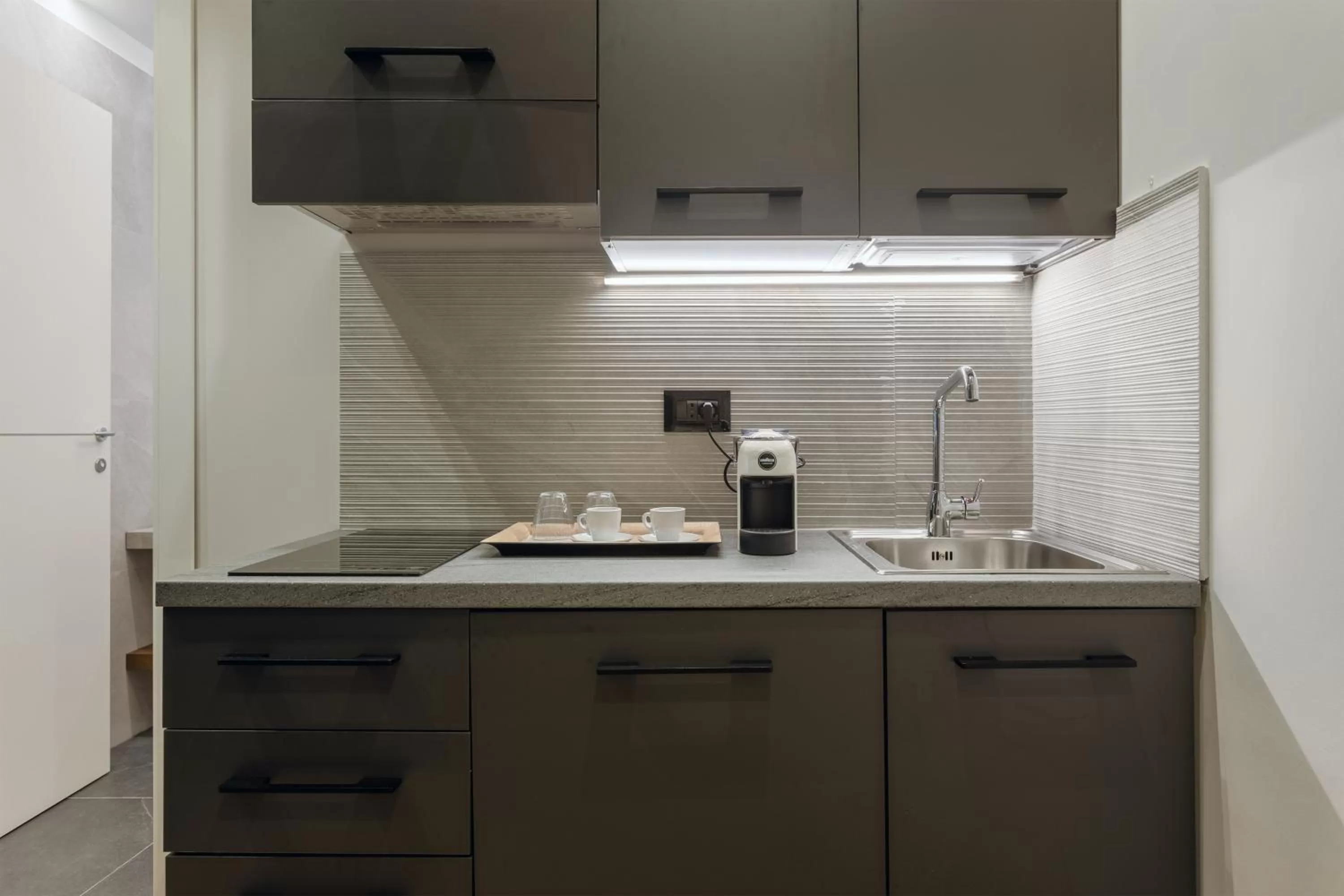 Kitchen or kitchenette in Quinto Stabile Rooms&Suite