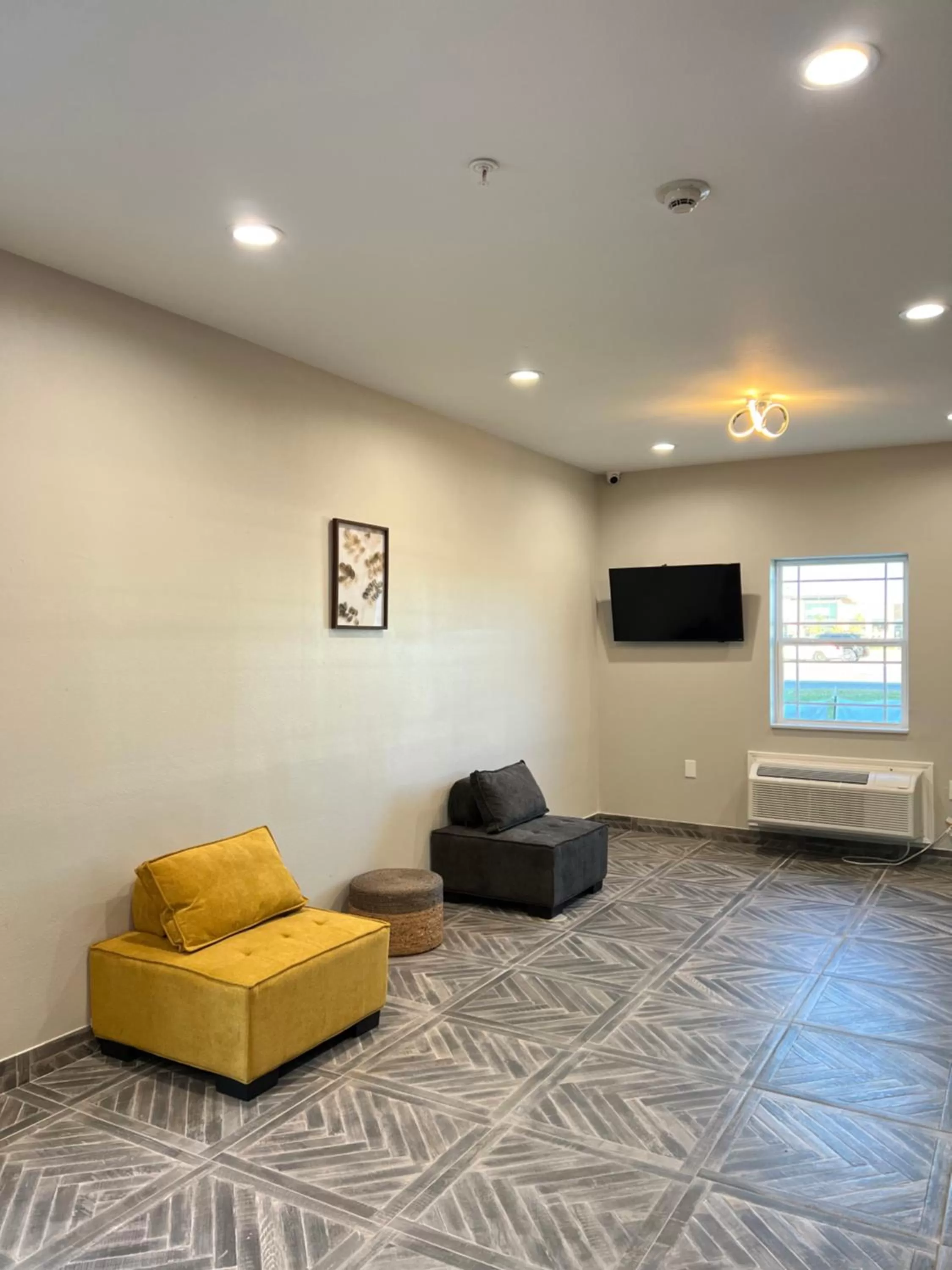 Living room in The Residency Suites