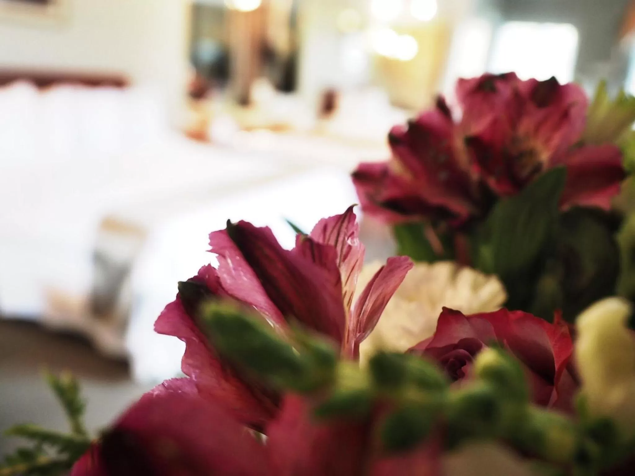 Bed in Hotel and Suites Les Laurentides