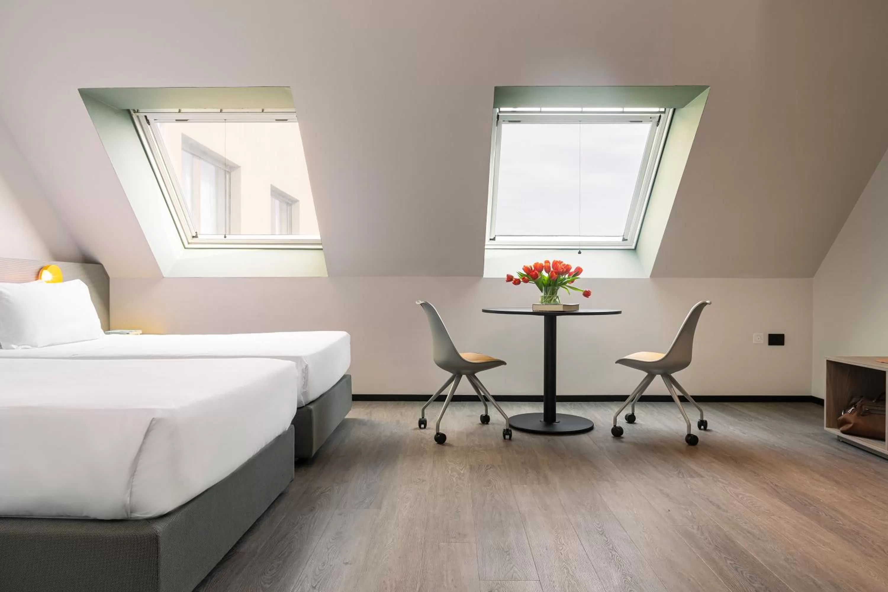 Bedroom, Bed in Quark Hotel Milano