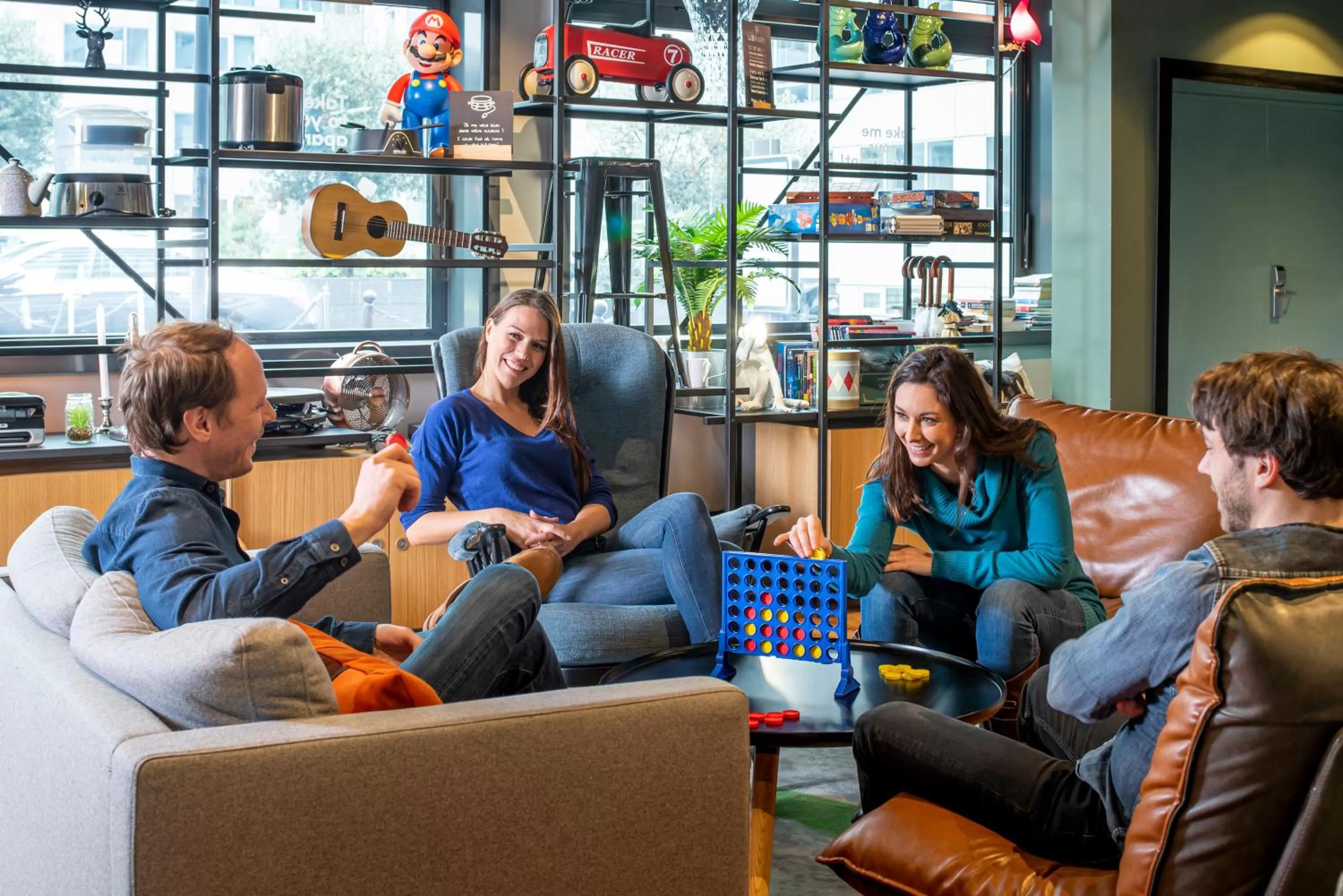 Lobby or reception in Aparthotel Adagio Paris Bercy Village