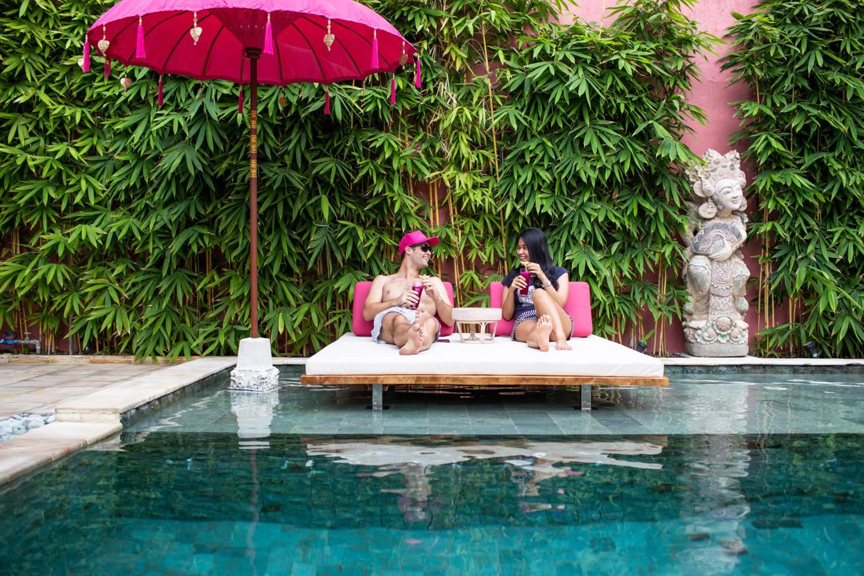 Swimming pool in PinkPrivate Sanur - for Cool Adults Only