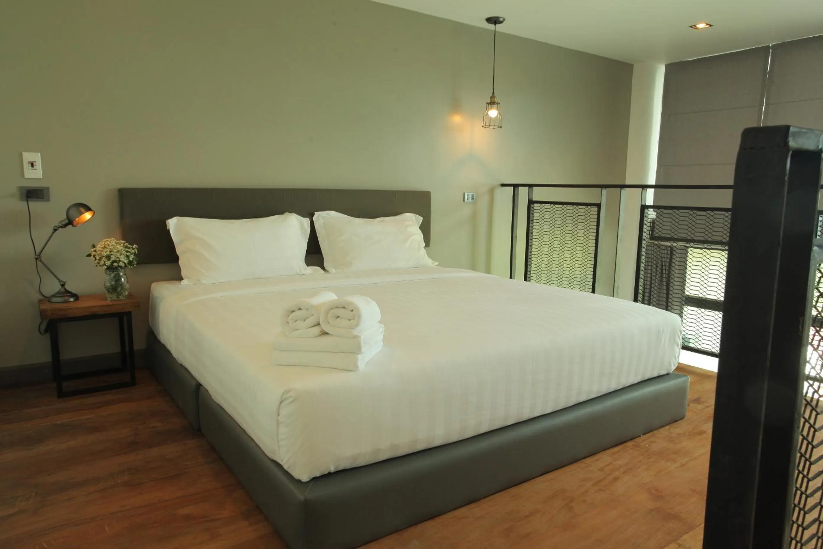 Bed in Space59 Hotel