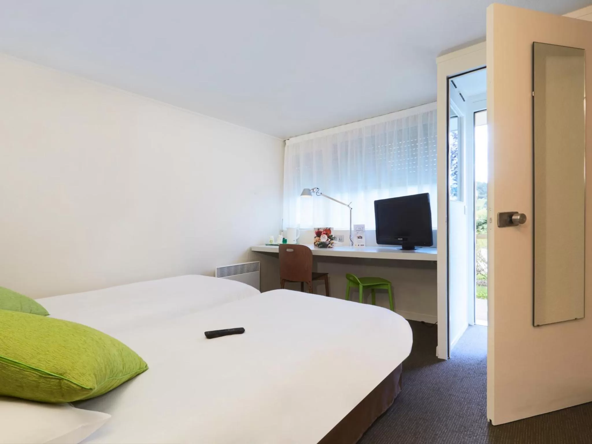 Bedroom, Bed in Campanile Pont-à-Mousson