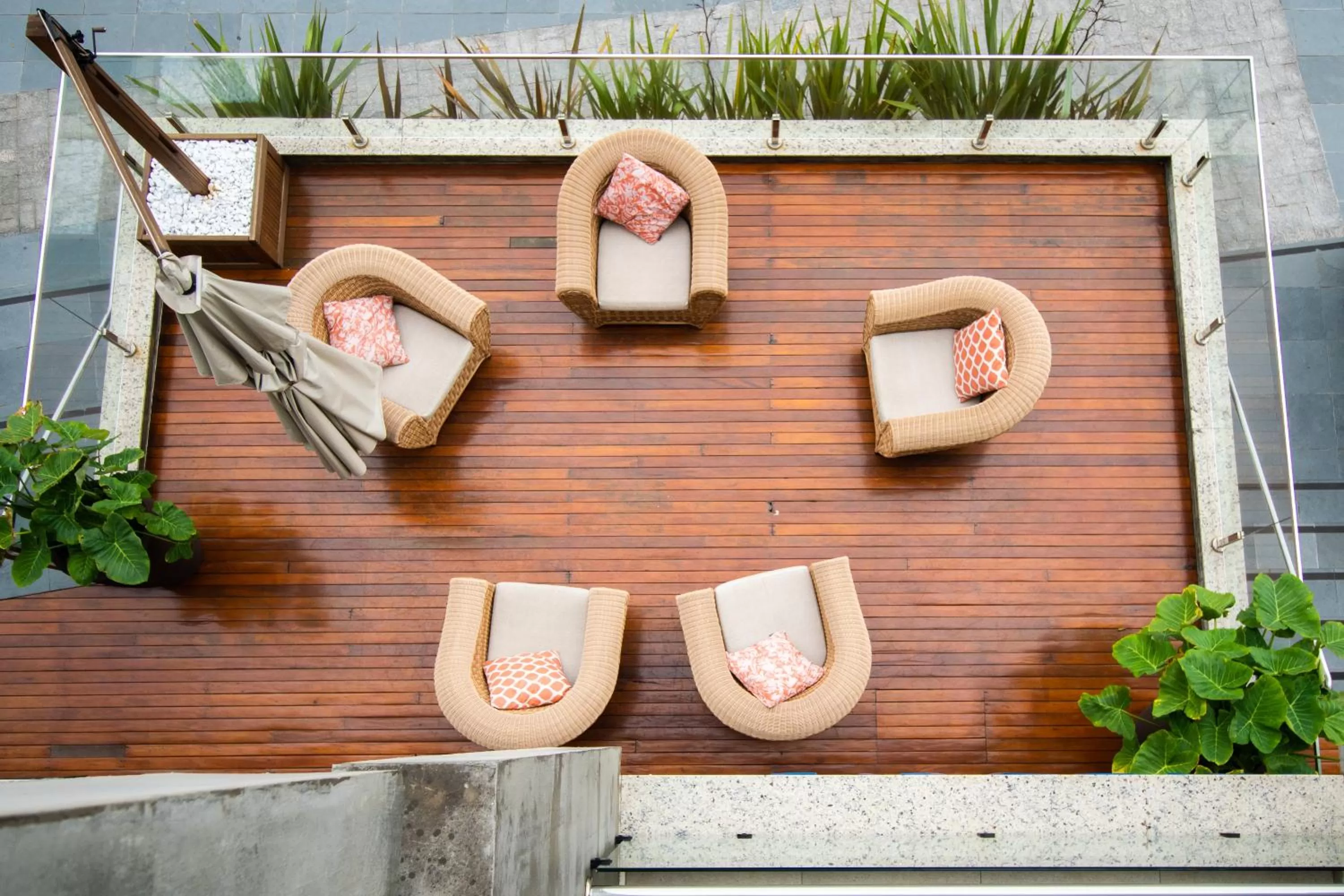 Seating area in Aruá Pousada Boutique