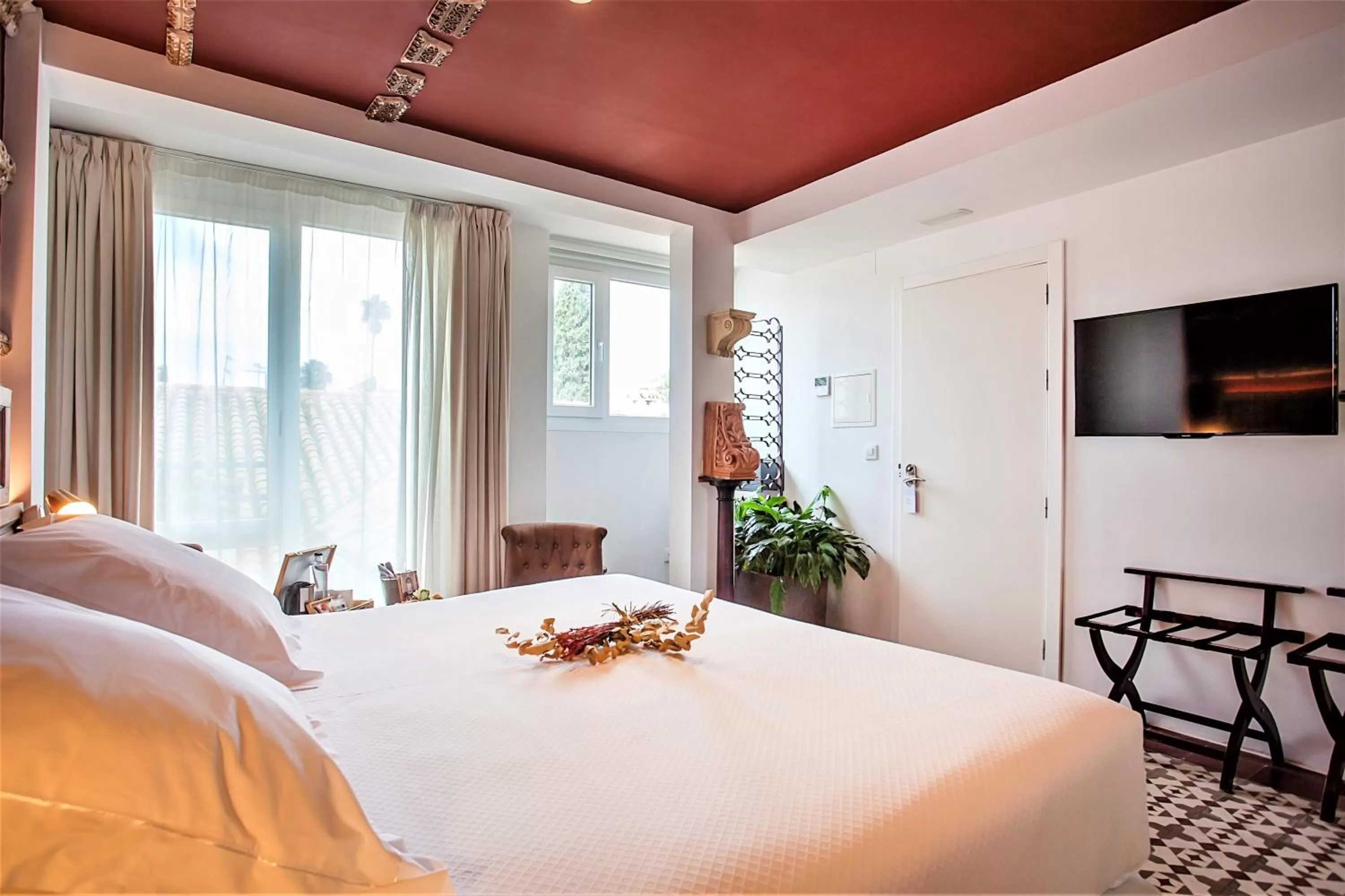 Bed in Hotel Madinat