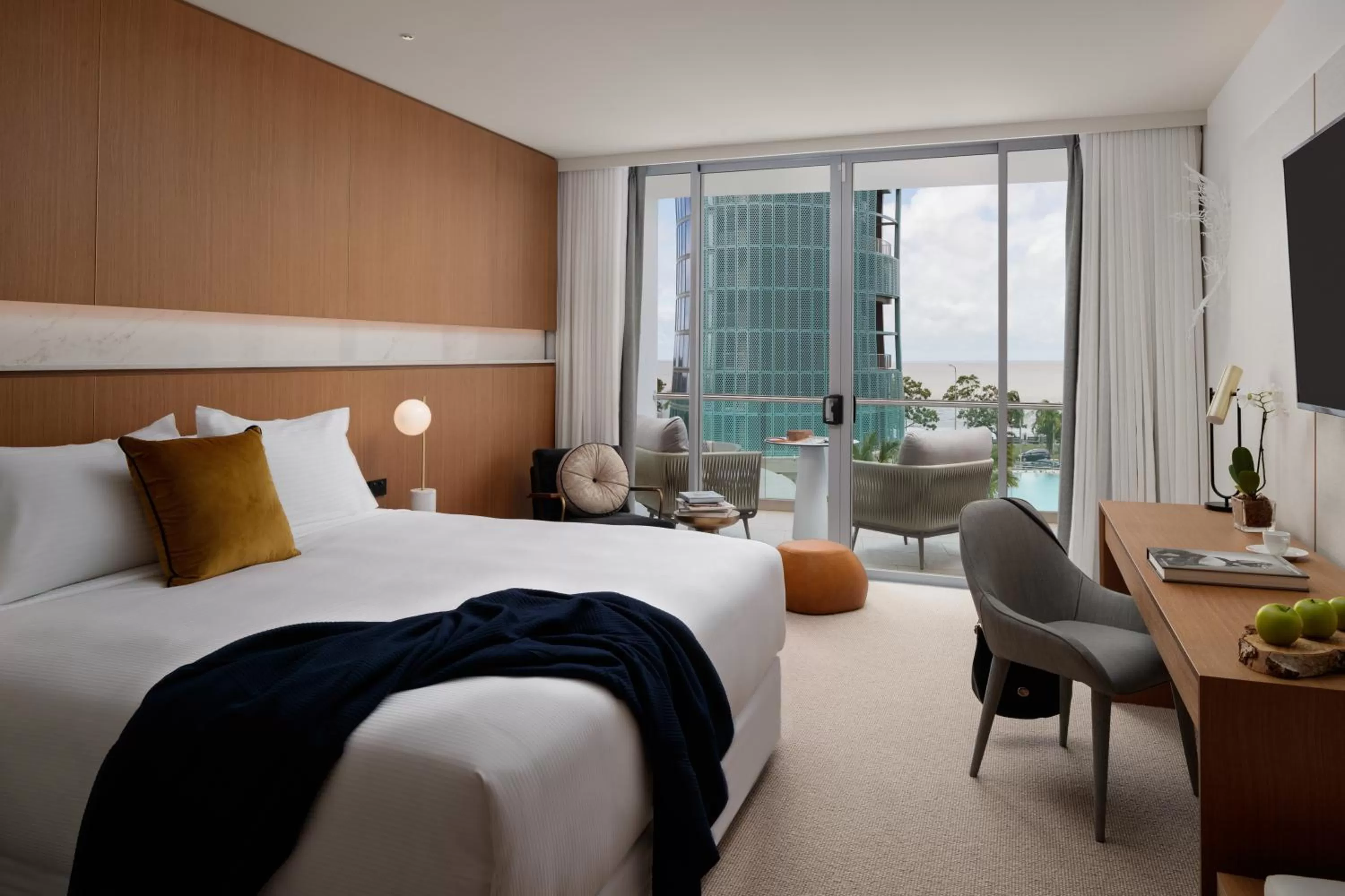 King Room with Pool View - Resort in Crystalbrook Riley