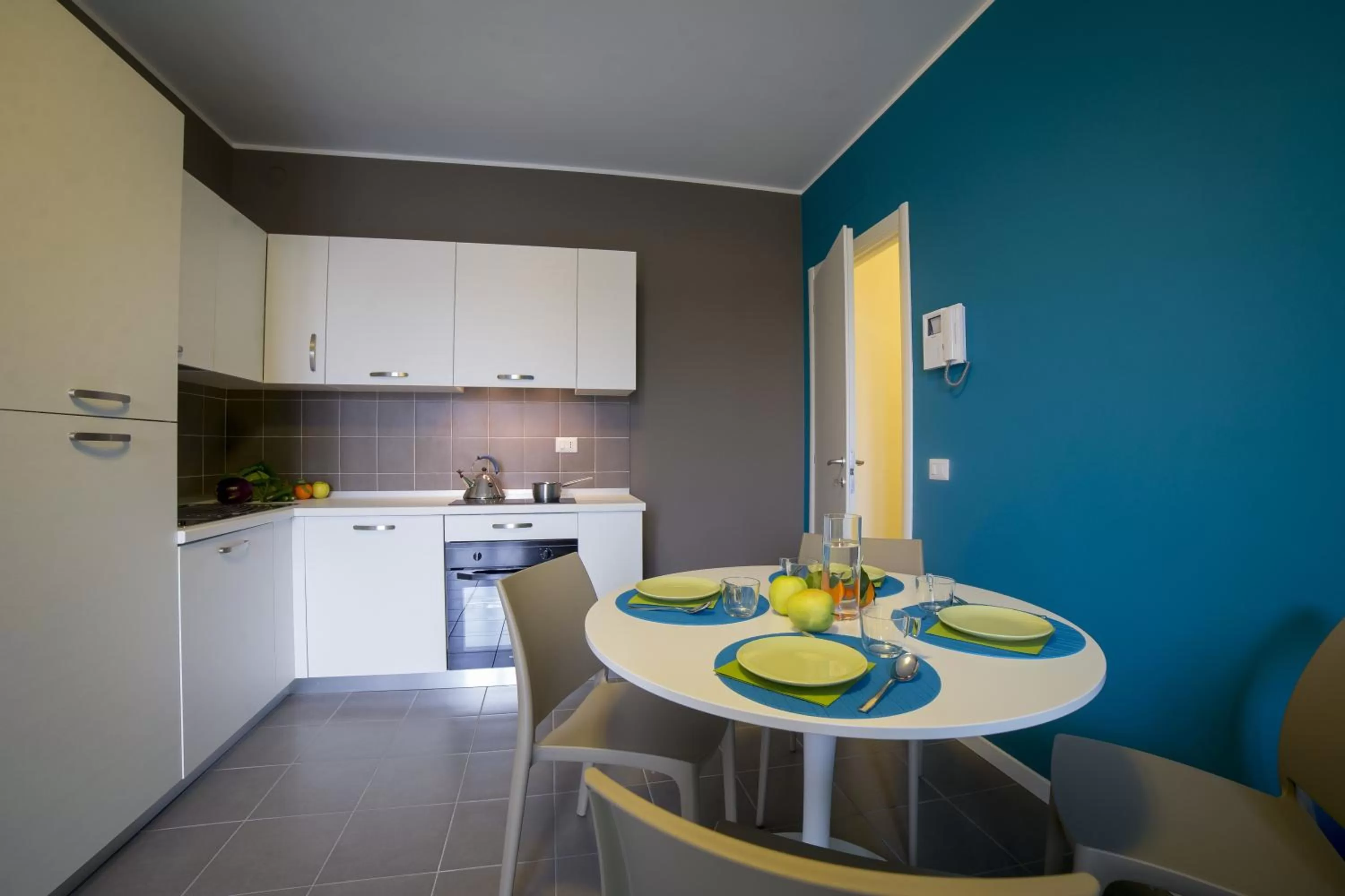 Kitchen or kitchenette in Dreams Hotel Residenza Pianell 10