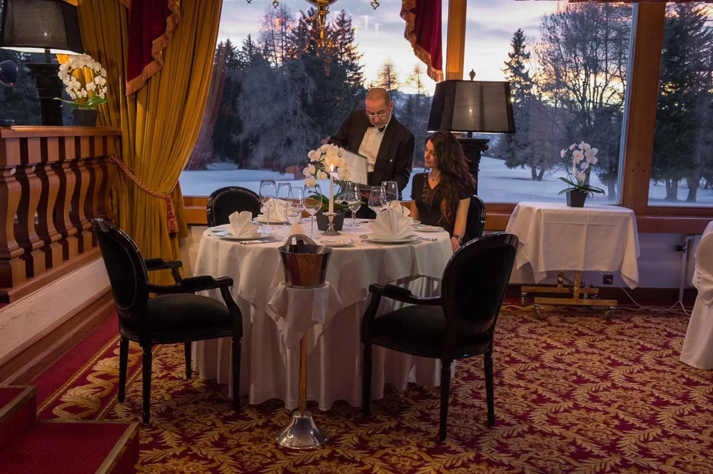 Restaurant/places to eat in Grand Hôtel du Golf & Palace