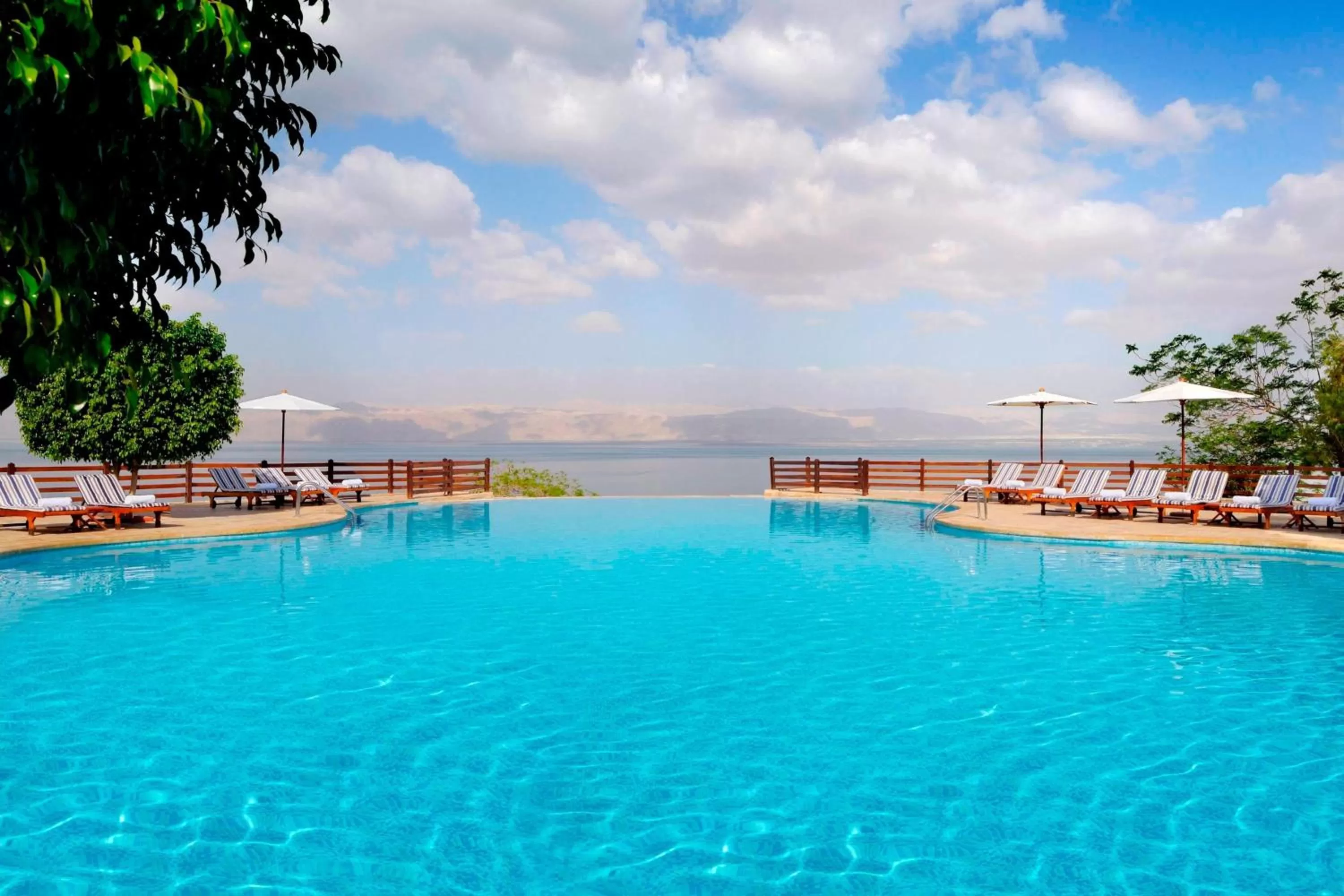 Swimming pool in Dead Sea Marriott Resort & Spa