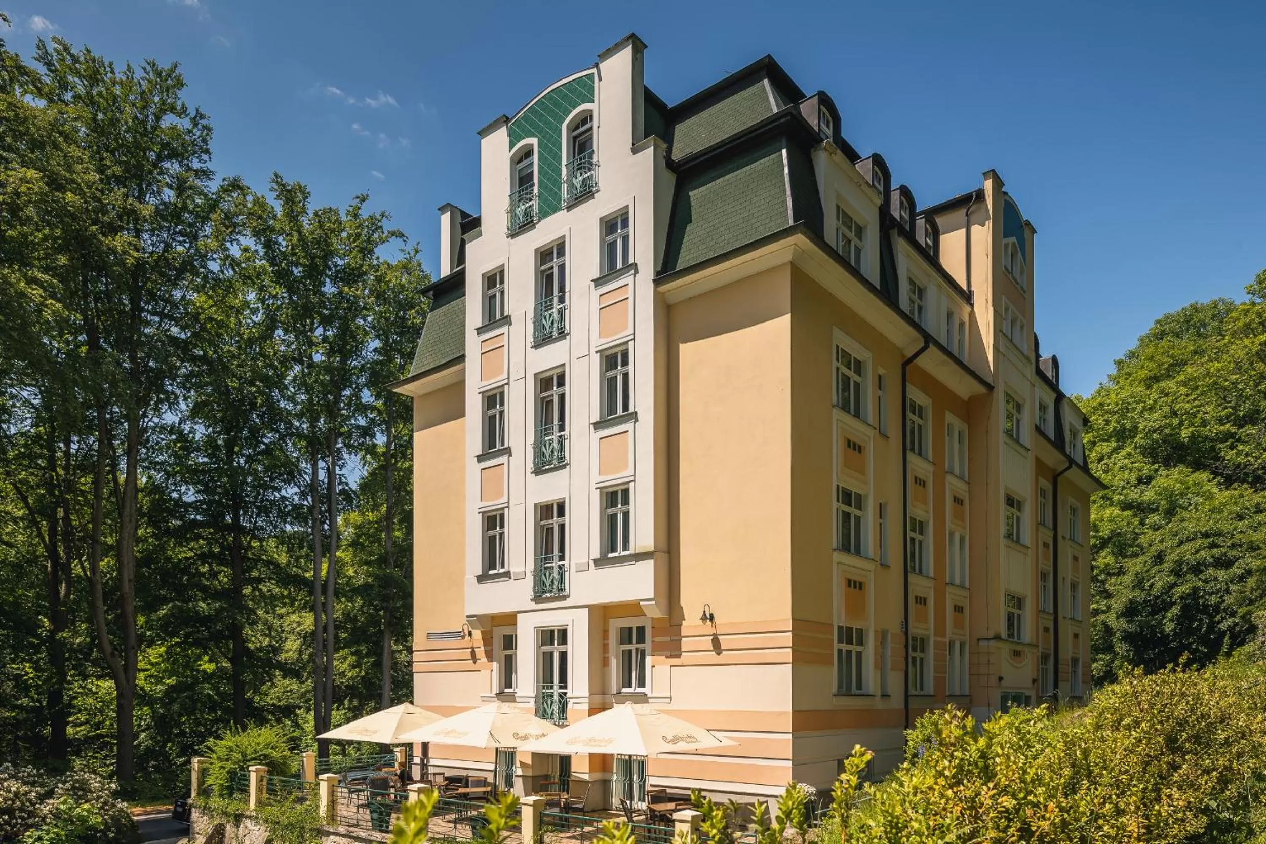 Property building in Spa & Wellness Hotel Silva