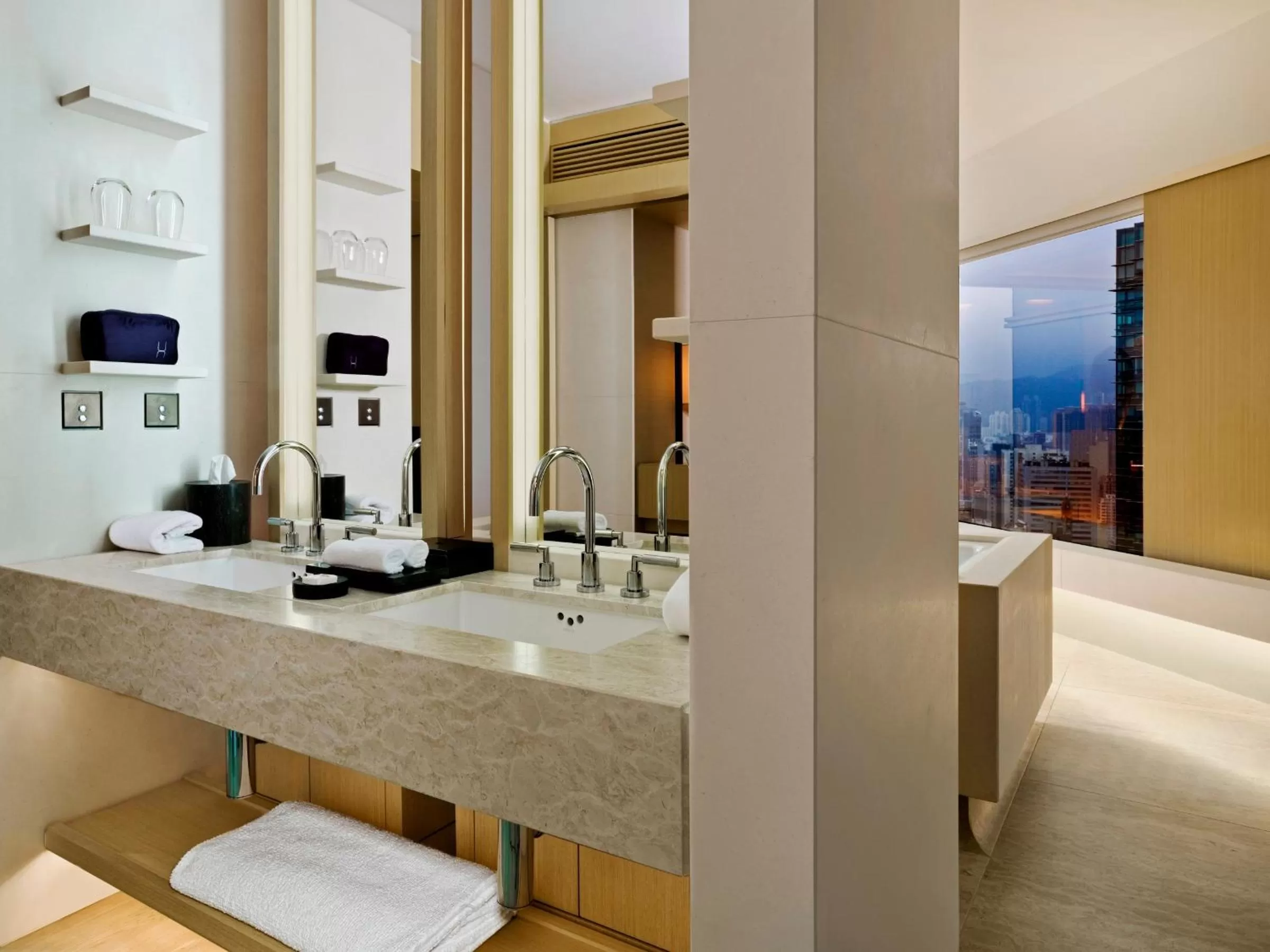 Bathroom in Upper House Hong Kong