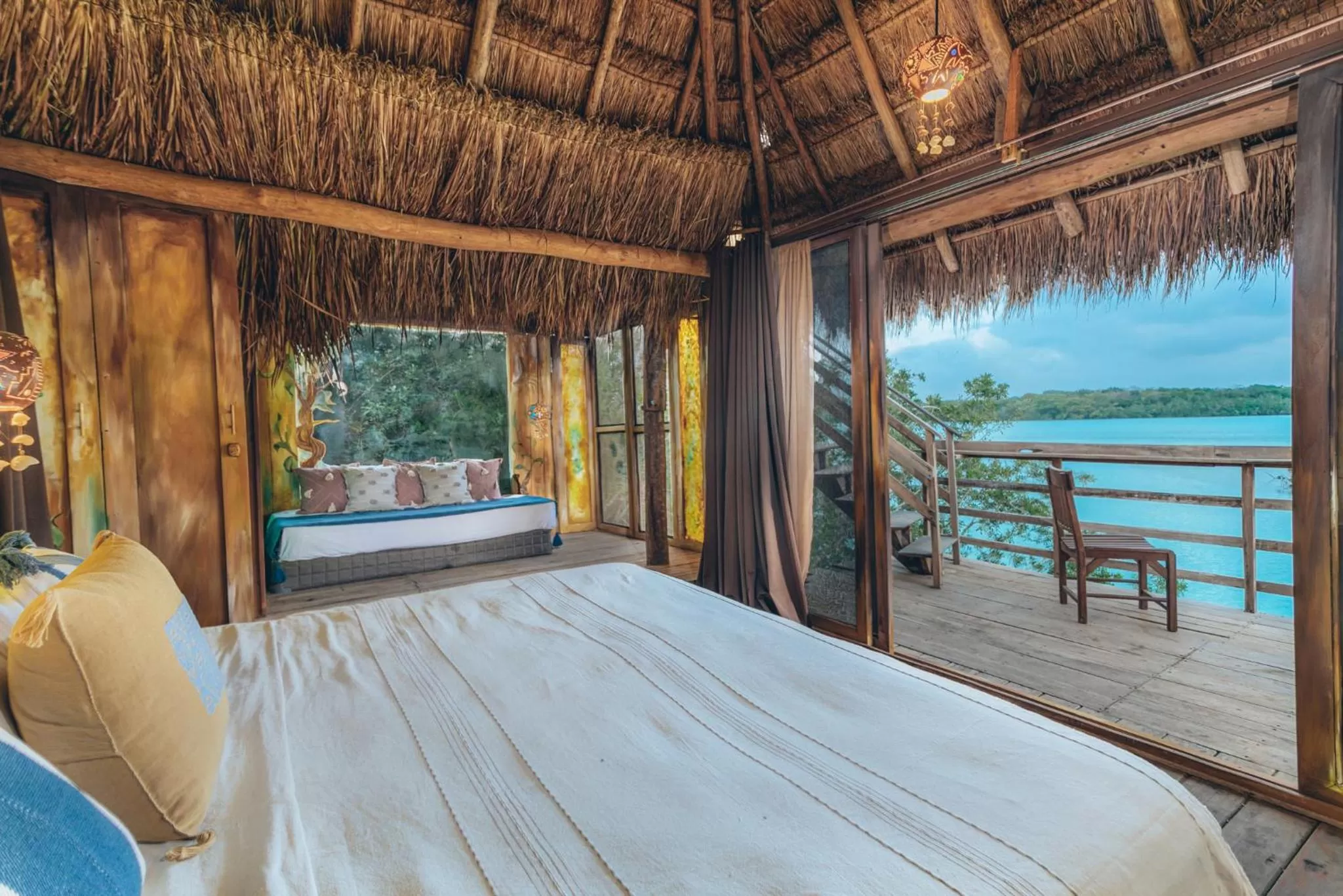 Balcony/Terrace, Bed in Embajada Universal By La Eufemia Group