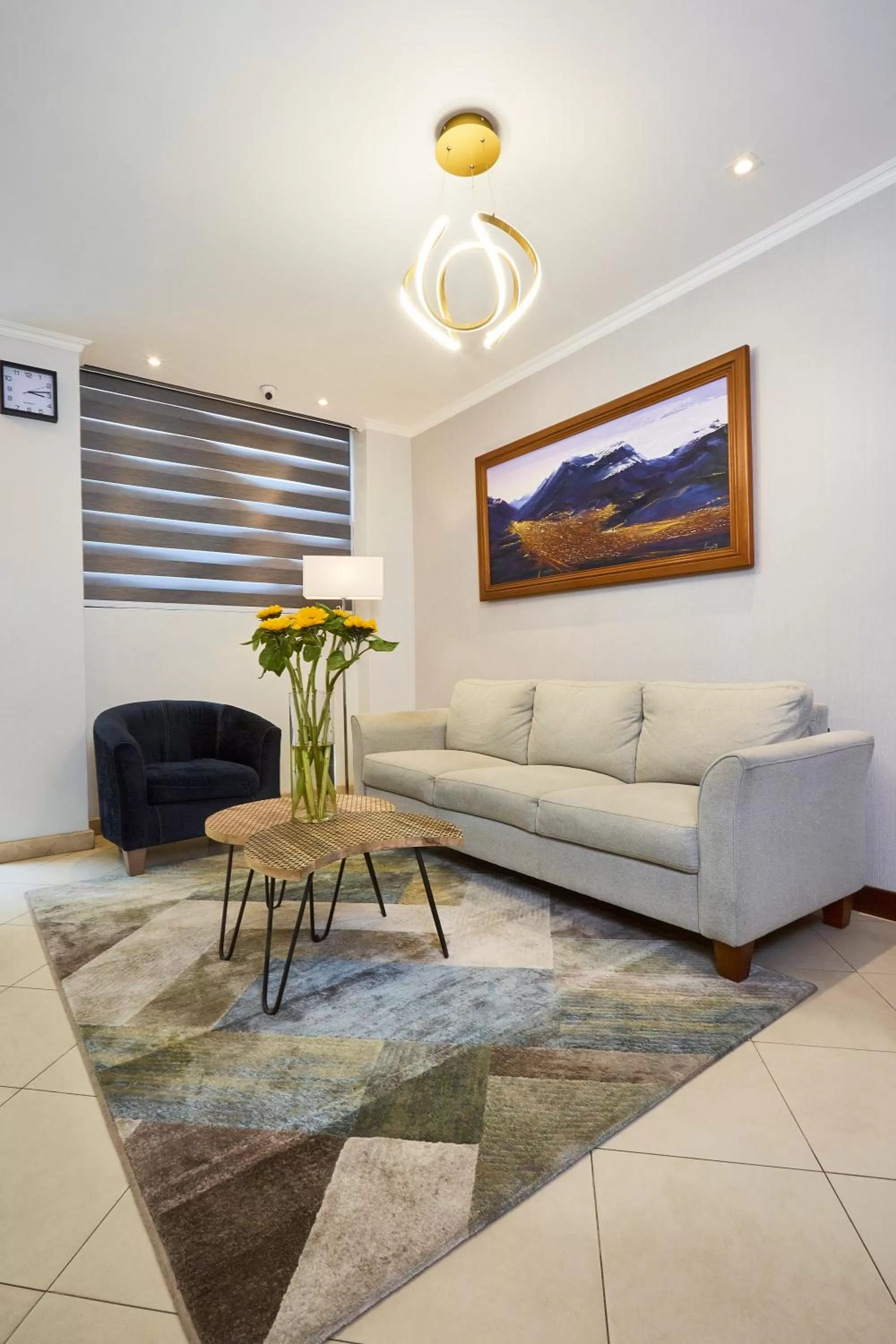 Living room in Hotel Podocarpus