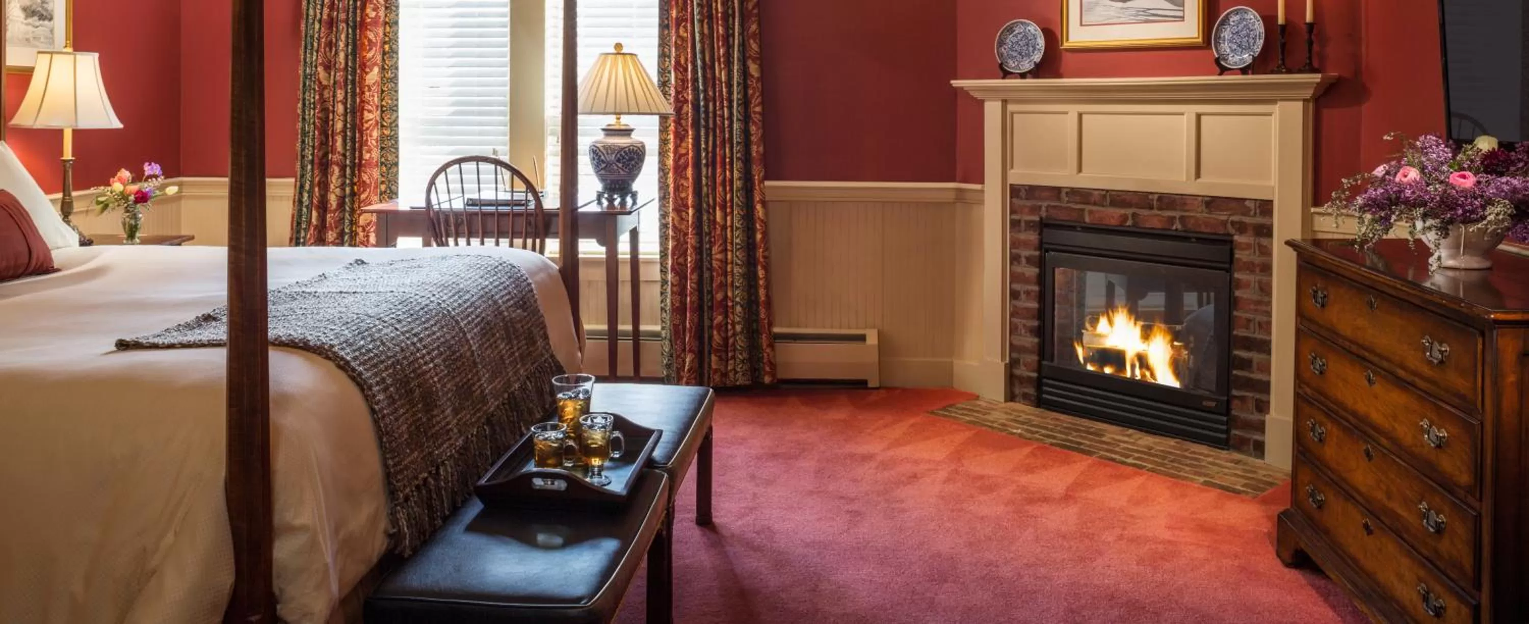 Bed in Green Mountain Inn