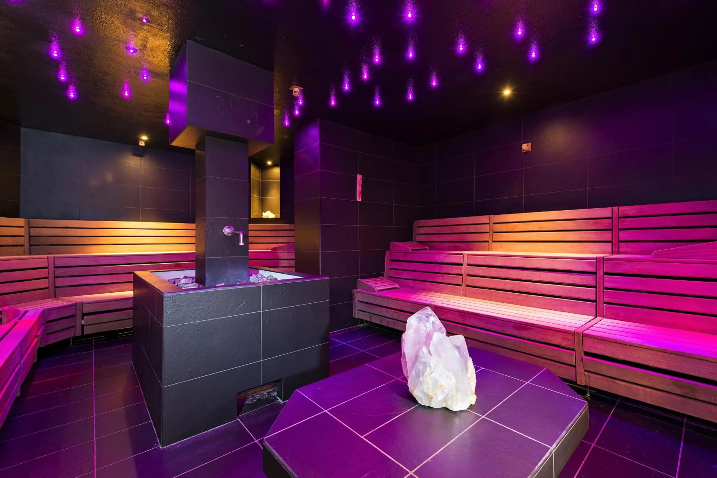 Sauna in Grand Hotel des Bains Kempinski