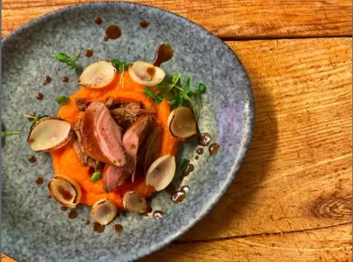 Restaurant/places to eat in Révész Hotel, Restaurant and Rosa Spa