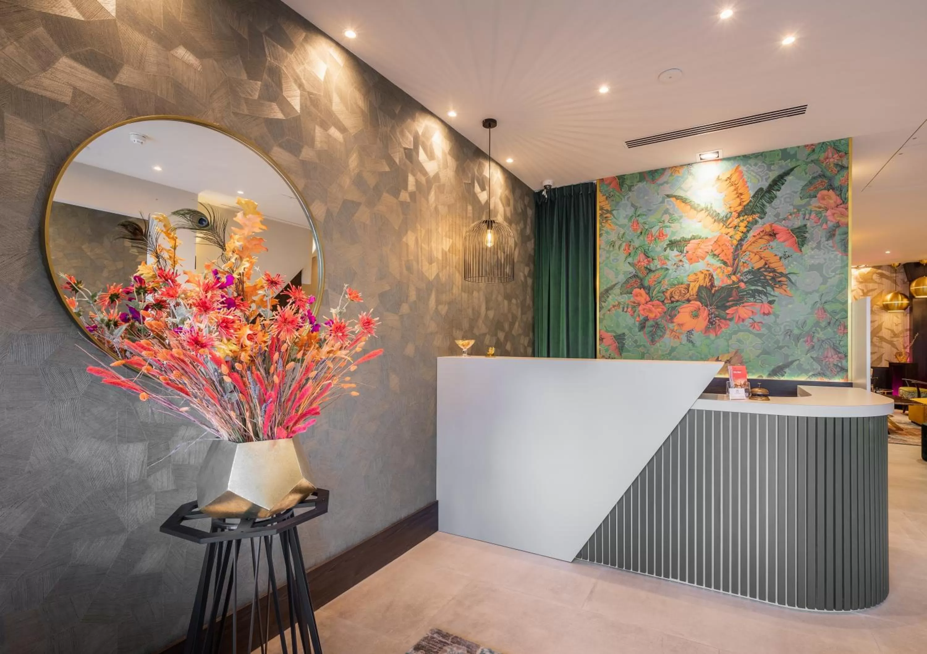 Lobby or reception in Hotel Oscar