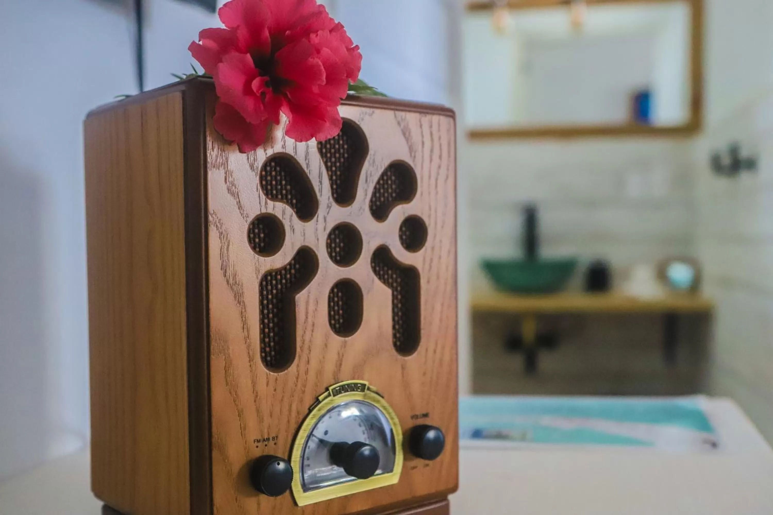 Bedroom in Treetops Hotel