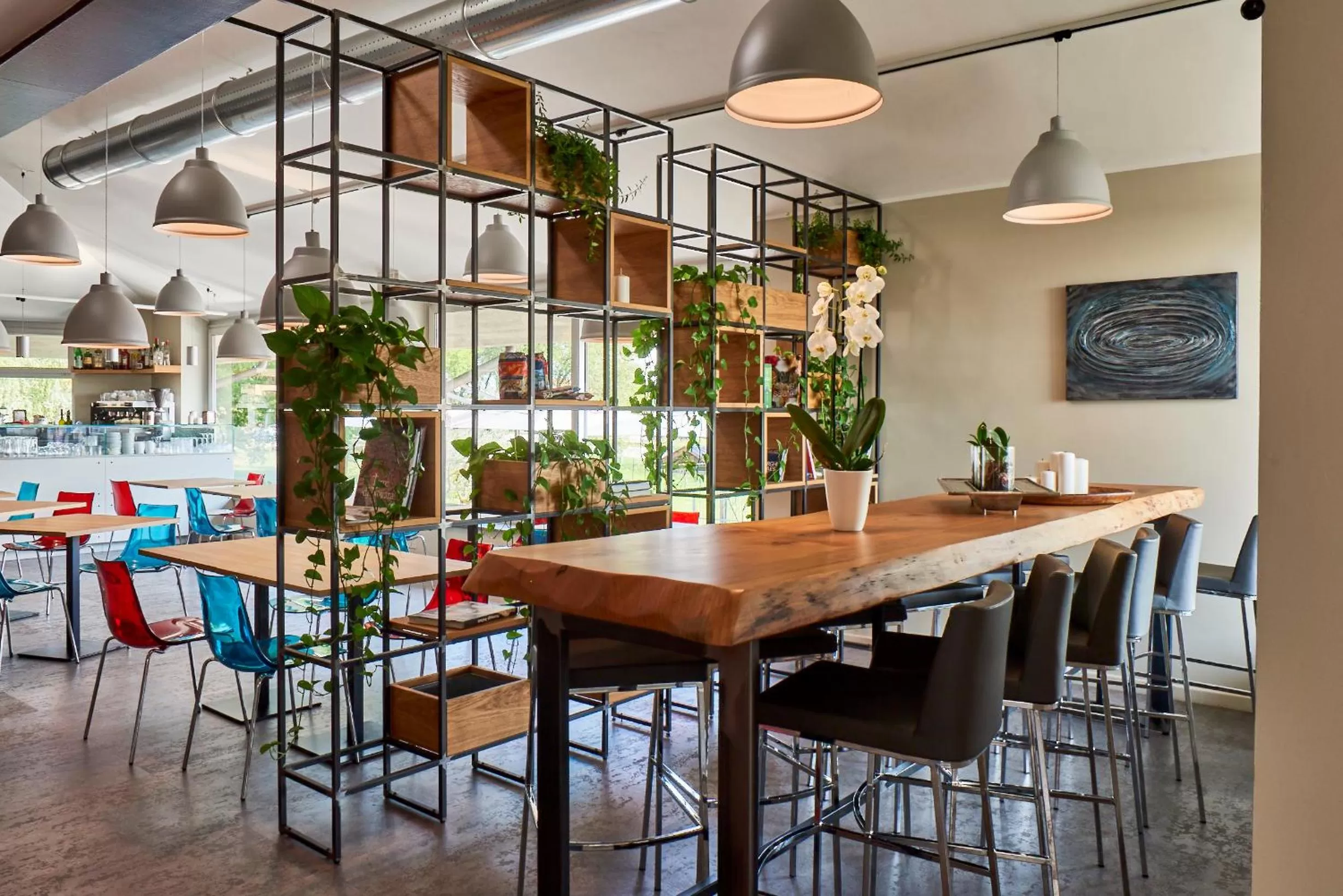 Lobby or reception in Hotel Oleggio Malpensa