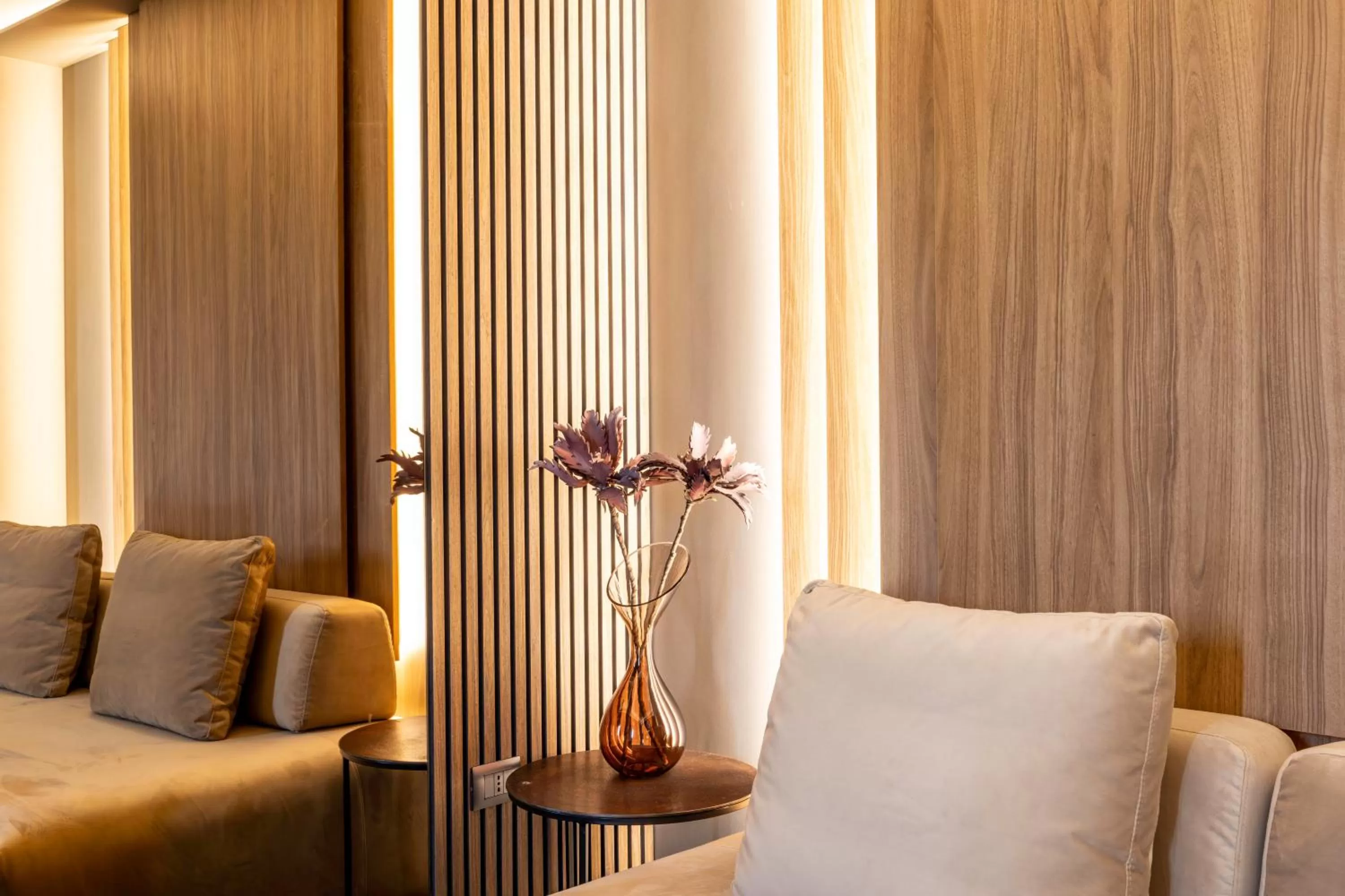 Decorative detail, Seating Area in Boutique Marconi