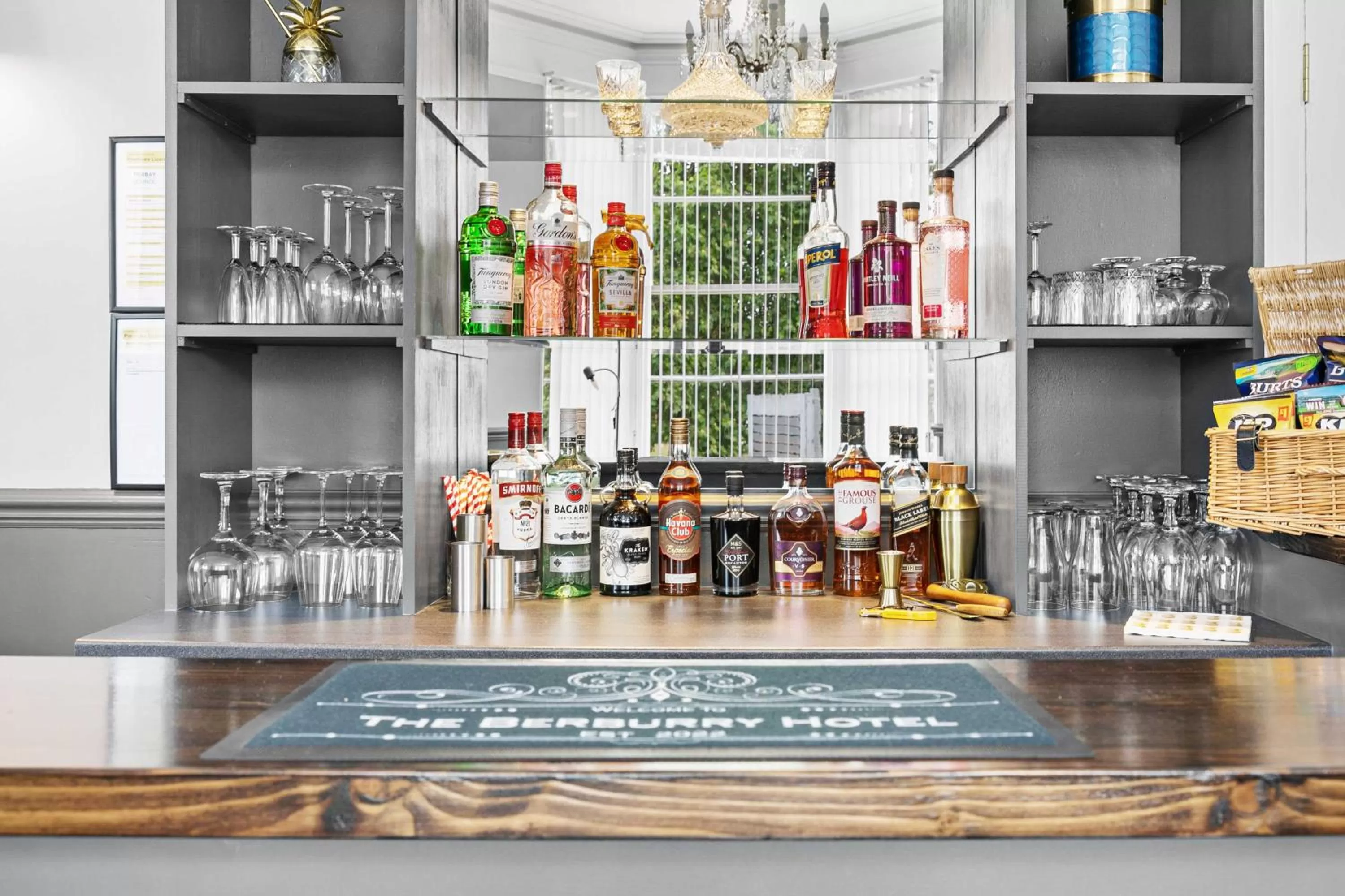 Lounge or bar in The Berburry